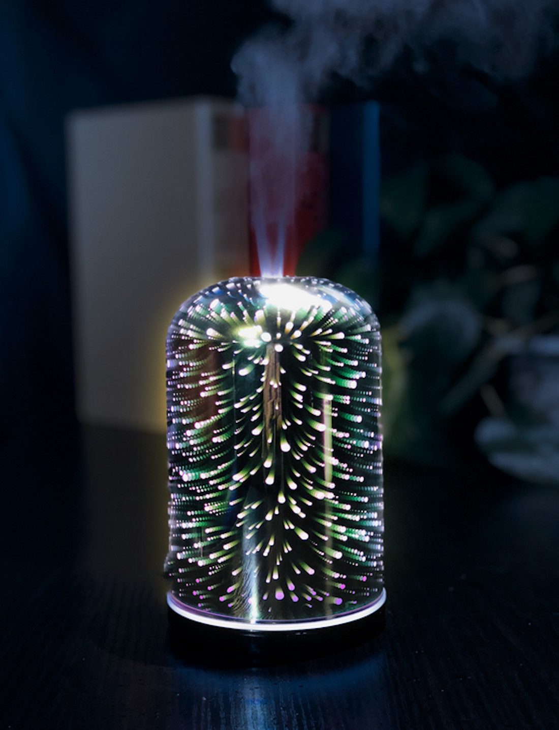 Lund Diffuser Glas Aroma Diffusor 120 ml, LED