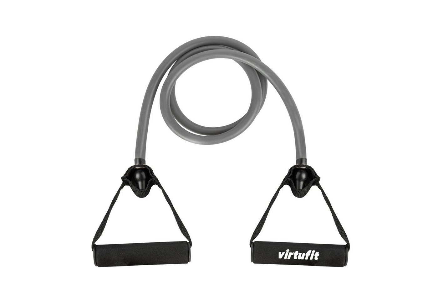VirtuFit Trainingsband Widerstandskabel - mit Griff - Medium