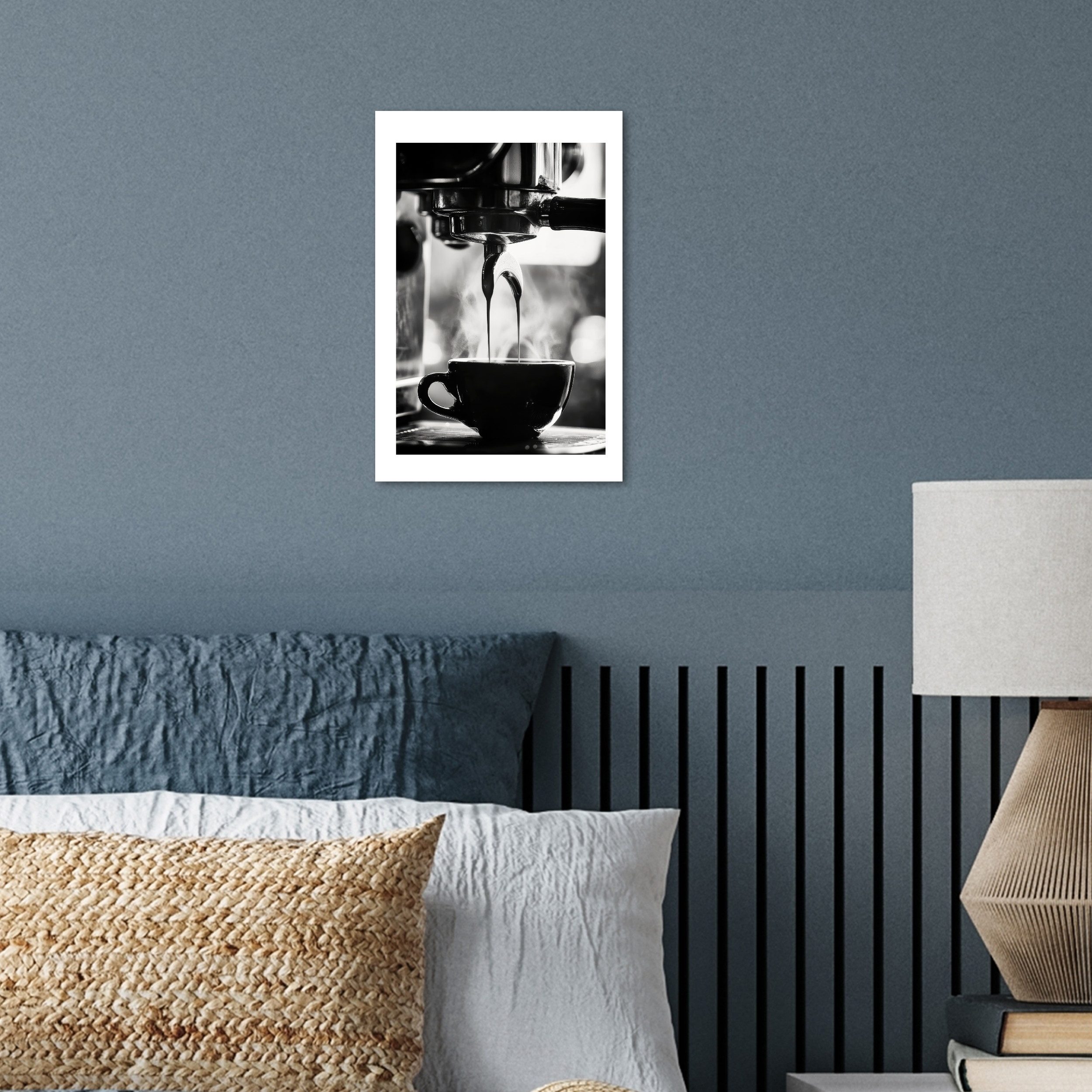 MuchoWow Poster Kaffee - Espresso - Kaffeemaschine - Tasse, (1 St), Poster ohne Rahmen, Wandbild, Wandposter, 20x30 cm – Bild 4 von 5