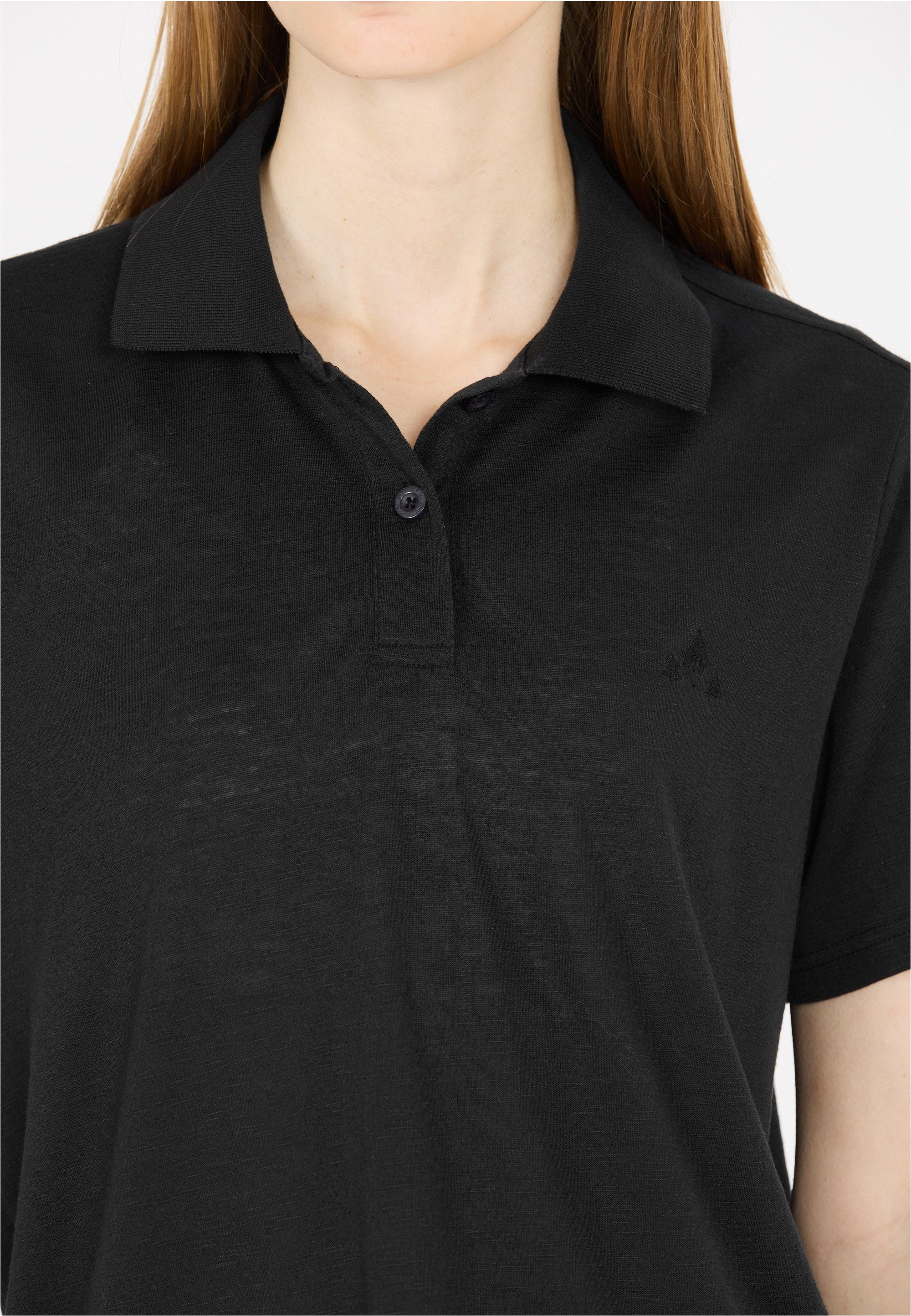 WHISTLER Langarm-Poloshirt Vale Aus leichtem Material