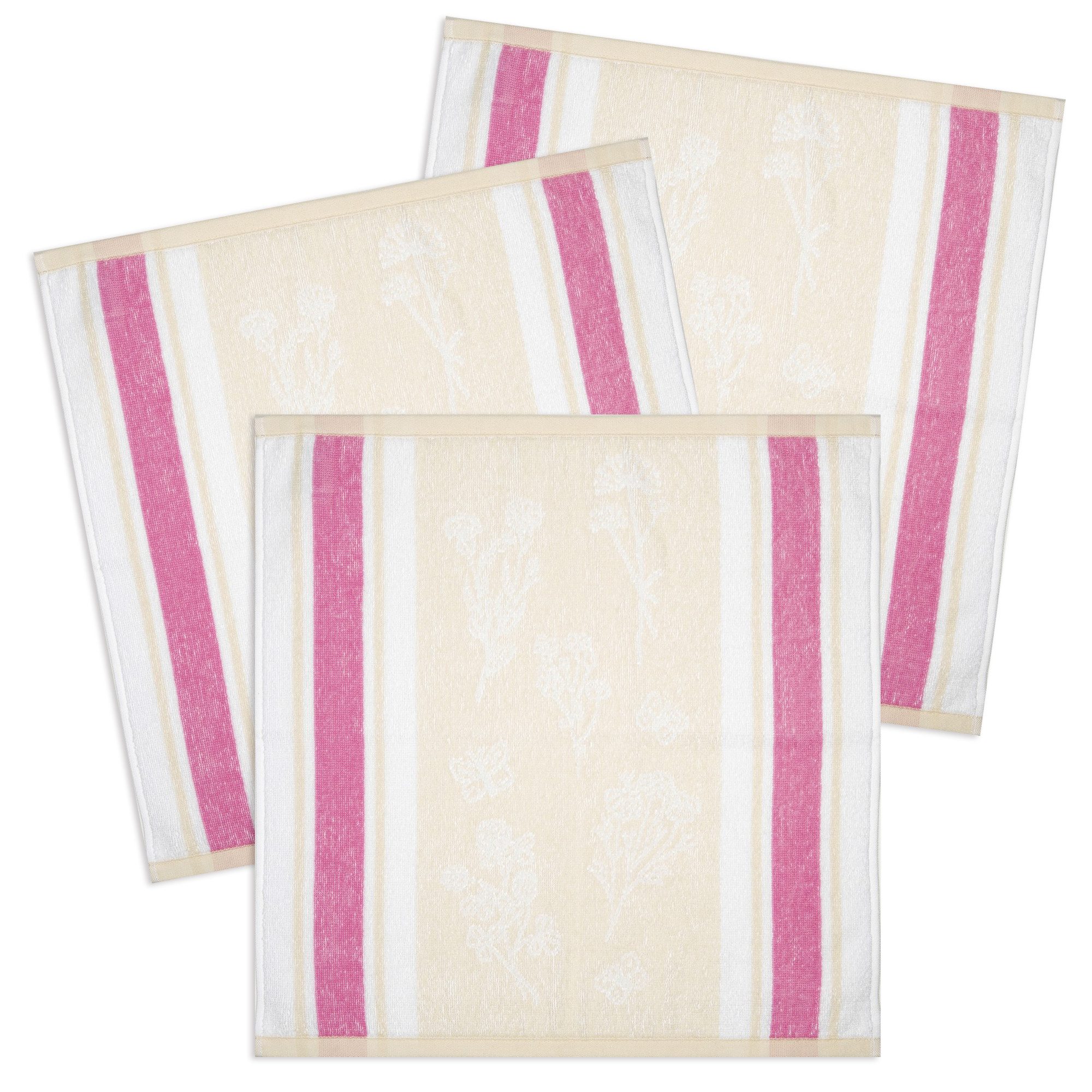 Kracht Geschirrtuch Wildblumen, (Set, 3-tlg., 3-teilig), günstig online kaufen