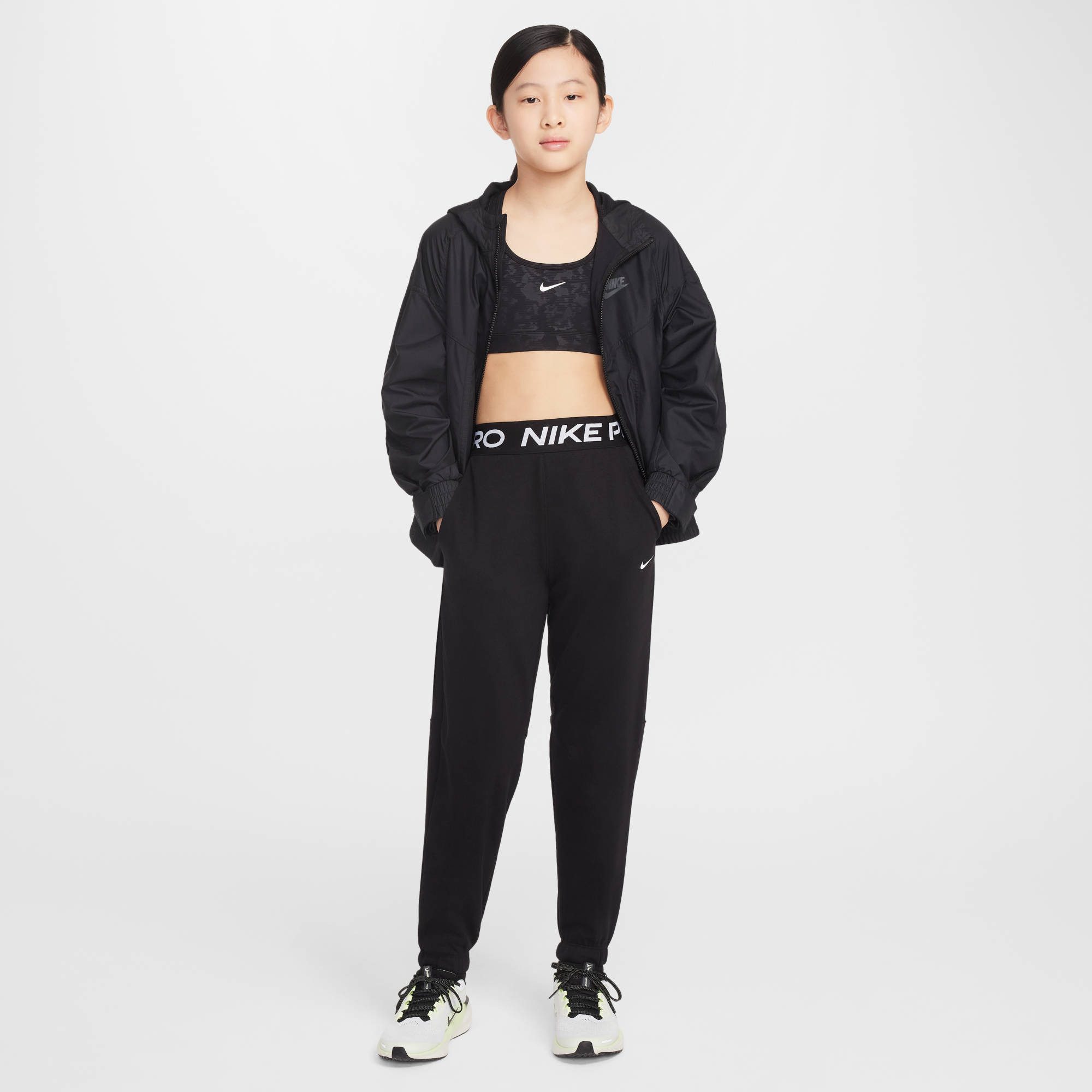 Nike Sporthose G NP DF FLC JGGR aus Baumwolle und Polyester, pflegeleicht, strapazierfähig