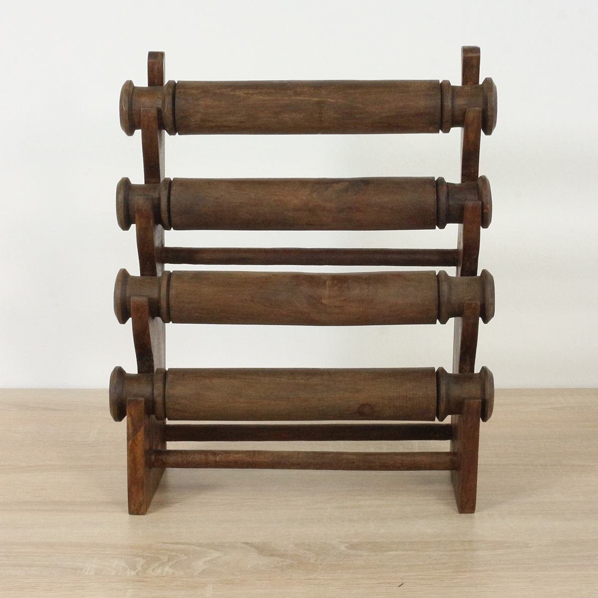 Oriental Galerie Schmuckständer Schmuckhalter / Armreifhalter 4er Dunkelbraun (1 St) – Bild 3 von 4