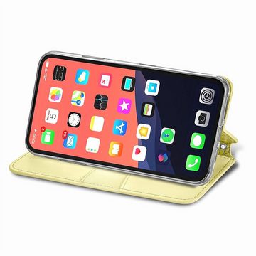 König Design Handyhülle Apple iPhone 13, Schutzhülle Schutztasche Case Cover Etuis Wallet Klapptasche Bookstyle