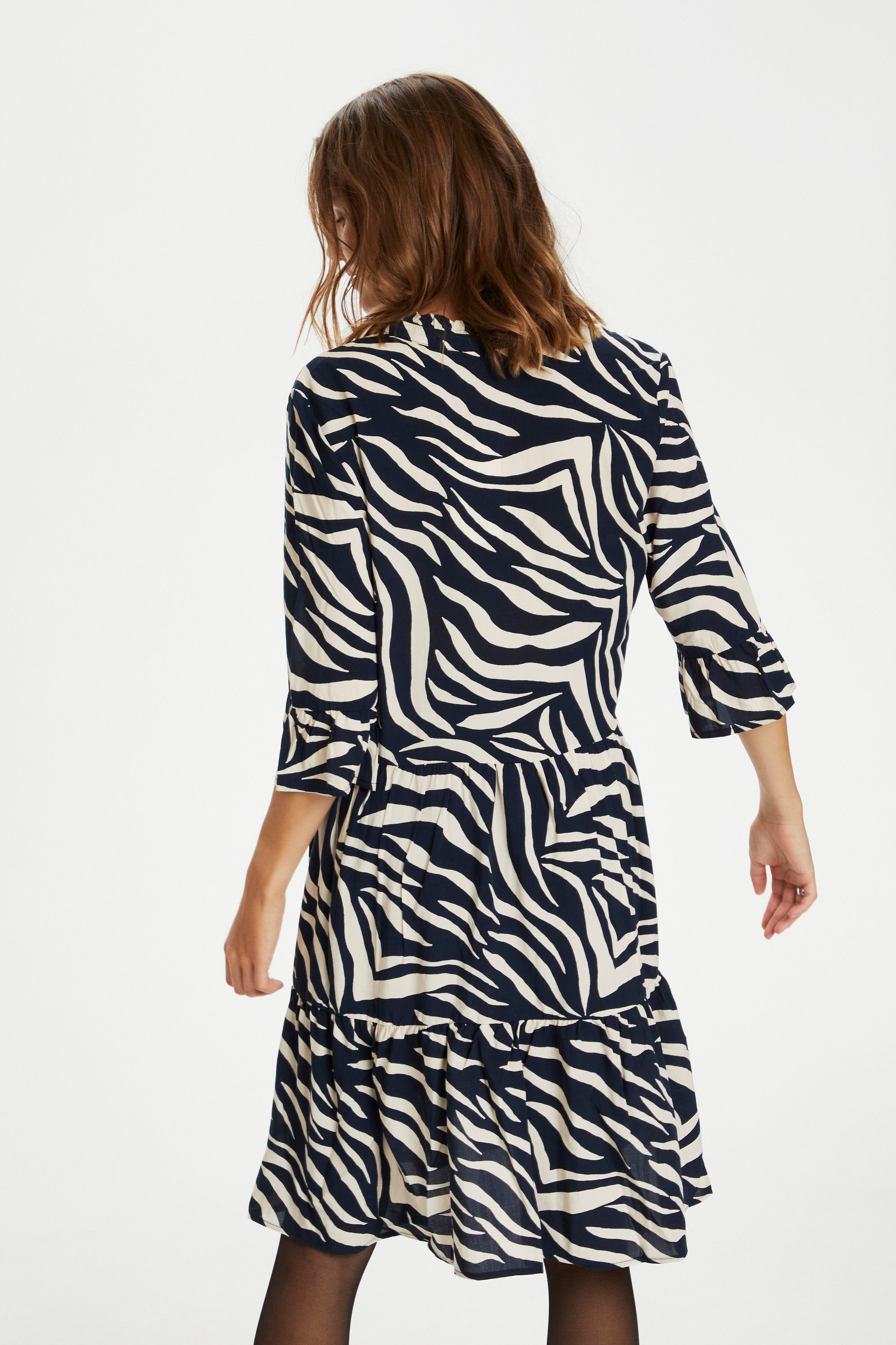 Saint Total Dress Eclipse Zebra EdaSZ Jerseykleid Skin Tropez