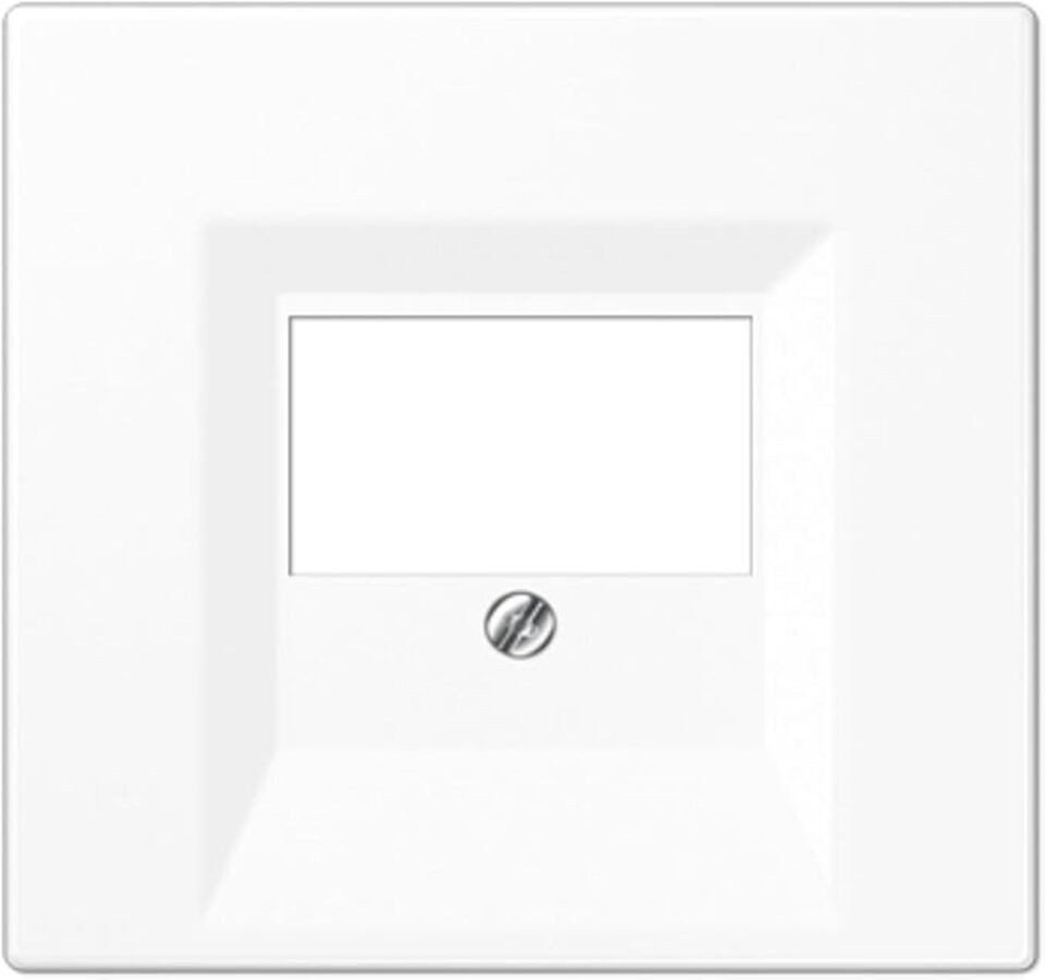 Jung Elektro Schalter Jung LS969TWW Abdeckung f.TAE TAE-Fernmelde-Anschlussdose und Kombinat