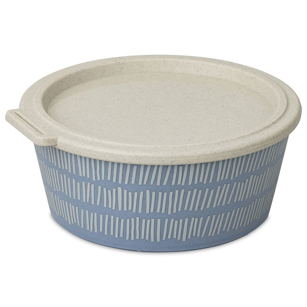KOZIOL Aufbewahrungsschüssel BLOMSTER BOX 1,3l LINE Schale 1,3l mit Deckel, Kunststoff, (1-tlg)