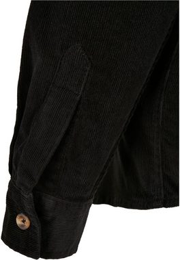 URBAN CLASSICS Langarmhemd Urban Classics Damen Ladies Corduroy Oversized Shirt (1-tlg)