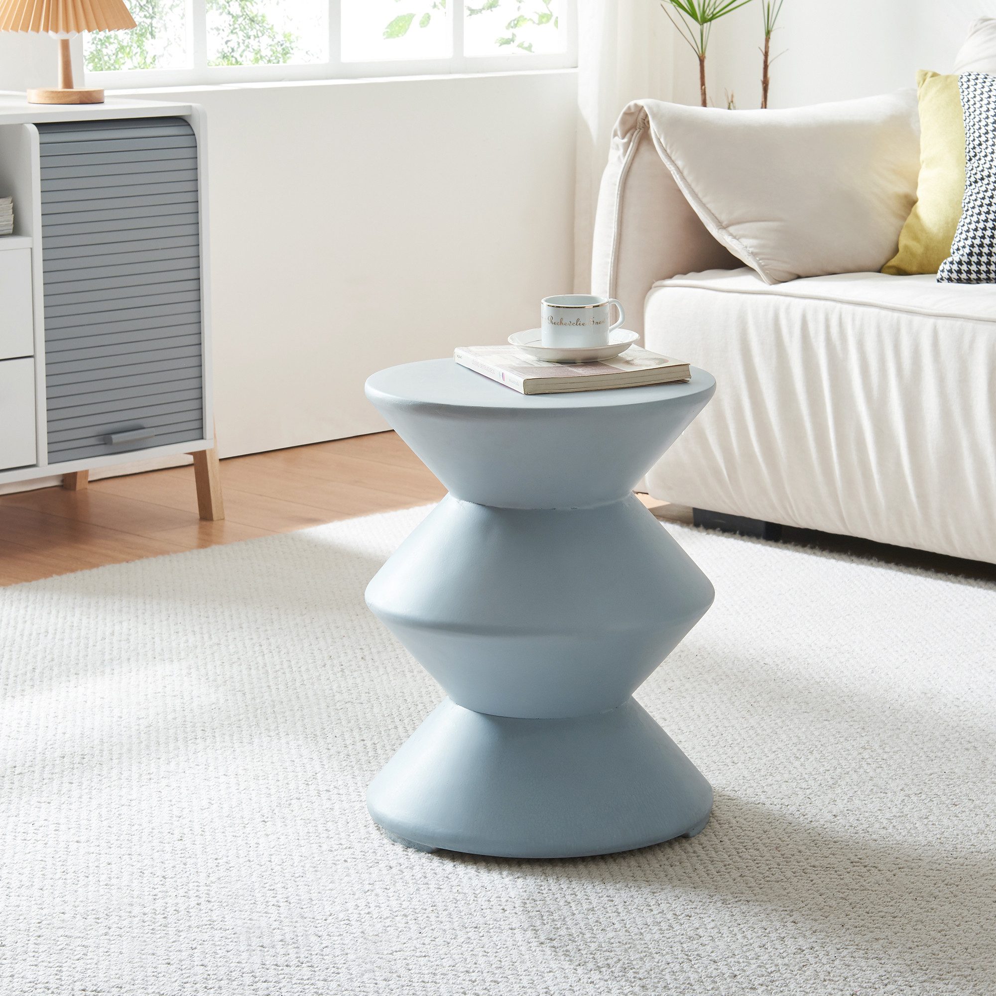 en.casa Beistelltisch, »Kyppeslo« 47xØ37 cm Indoor günstig online kaufen