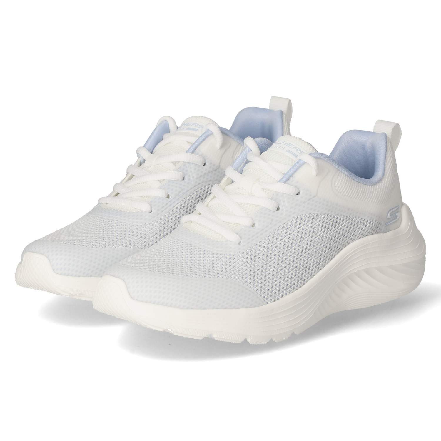 Skechers Skechers 117681 LTGY Damen Textil & Synthetik grau Schnürschuh günstig online kaufen