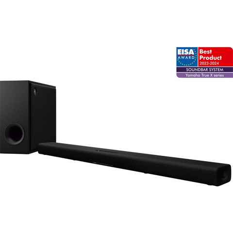 Yamaha TRUE X BAR 50A Stereo Soundbar (Bluetooth, WLAN (WiFi), 280 W, mit externem Subwoofer)