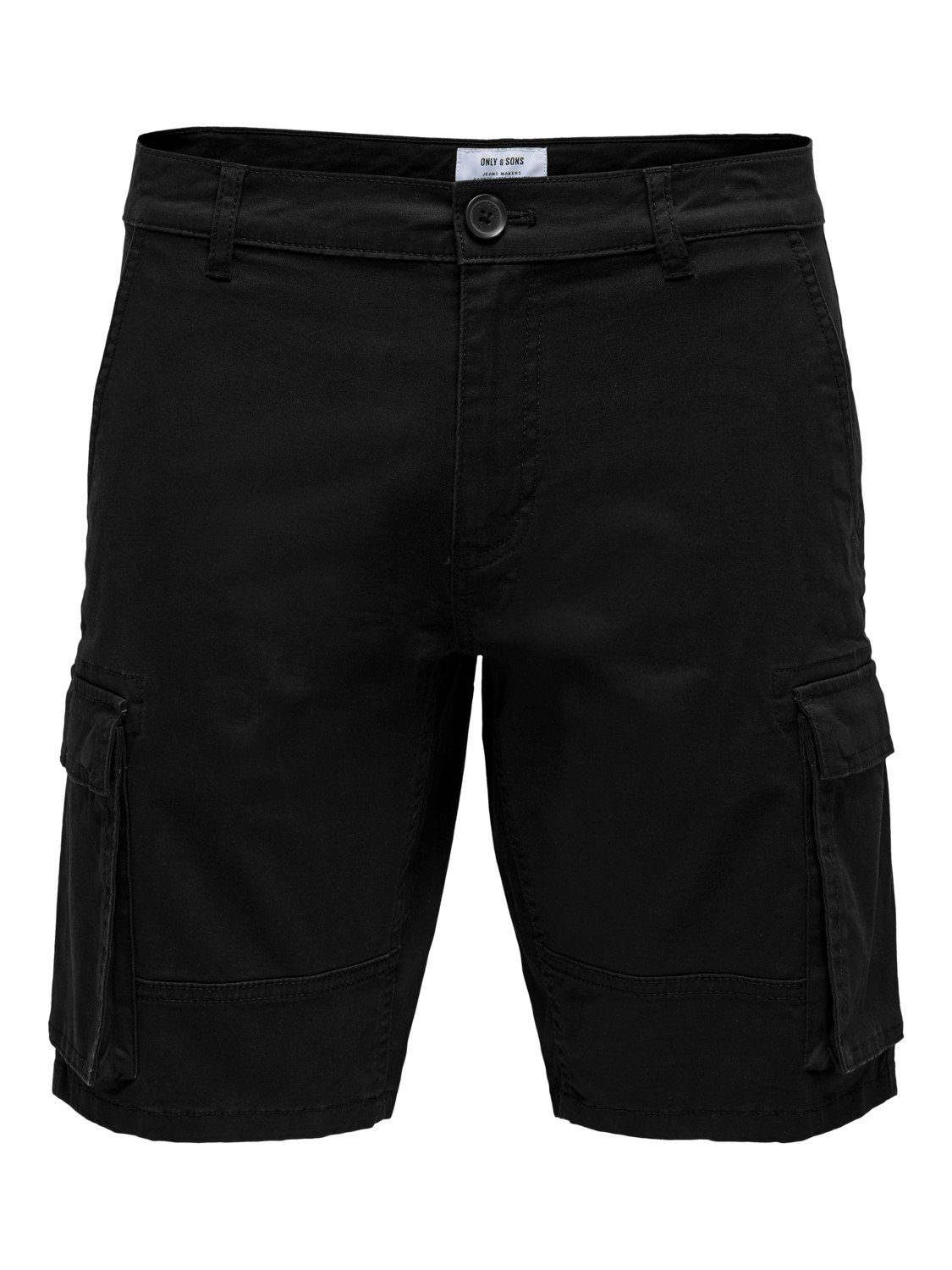 ONLY & SONS Shorts Black mit Stretch ONSCAM 22016689 STAGE