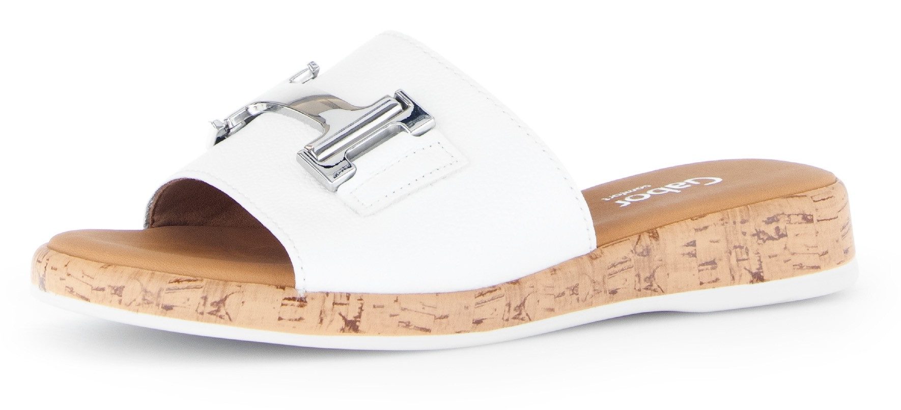 Gabor RHODOS Pantolette, Sommerschuh, Schlupfschuh Komfortschuh günstig online kaufen