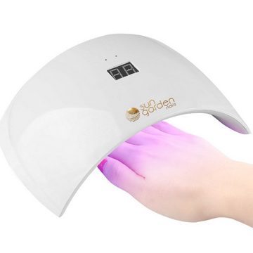 Sun Garden Nails Lichthärtungsgerät LED/DUAL Lampe SUN9s weiß - mit Sensor, ohne Bodenplatte