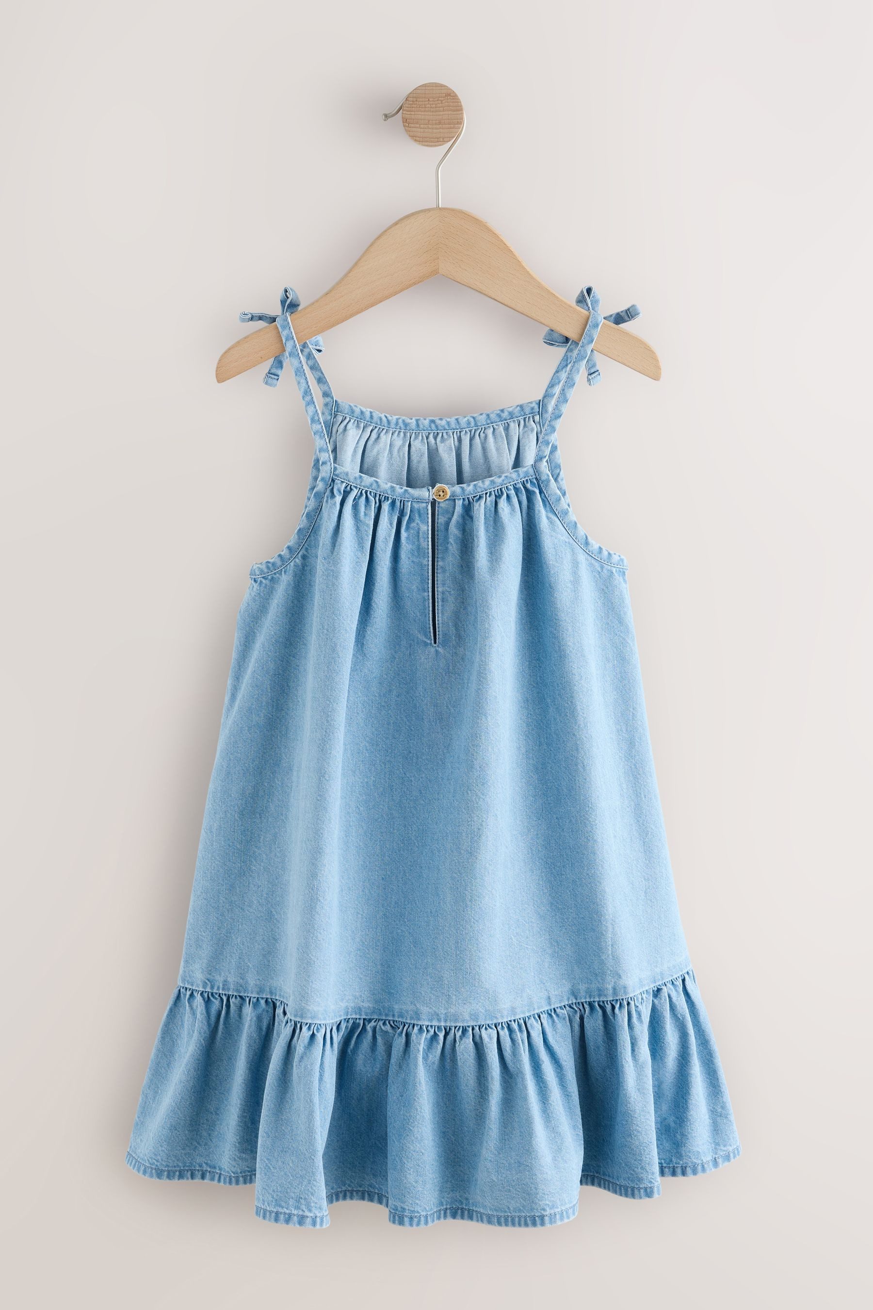 Next Blusenkleid Kleid mit Engelsärmeln (1-tlg) – Bild 2 von 5