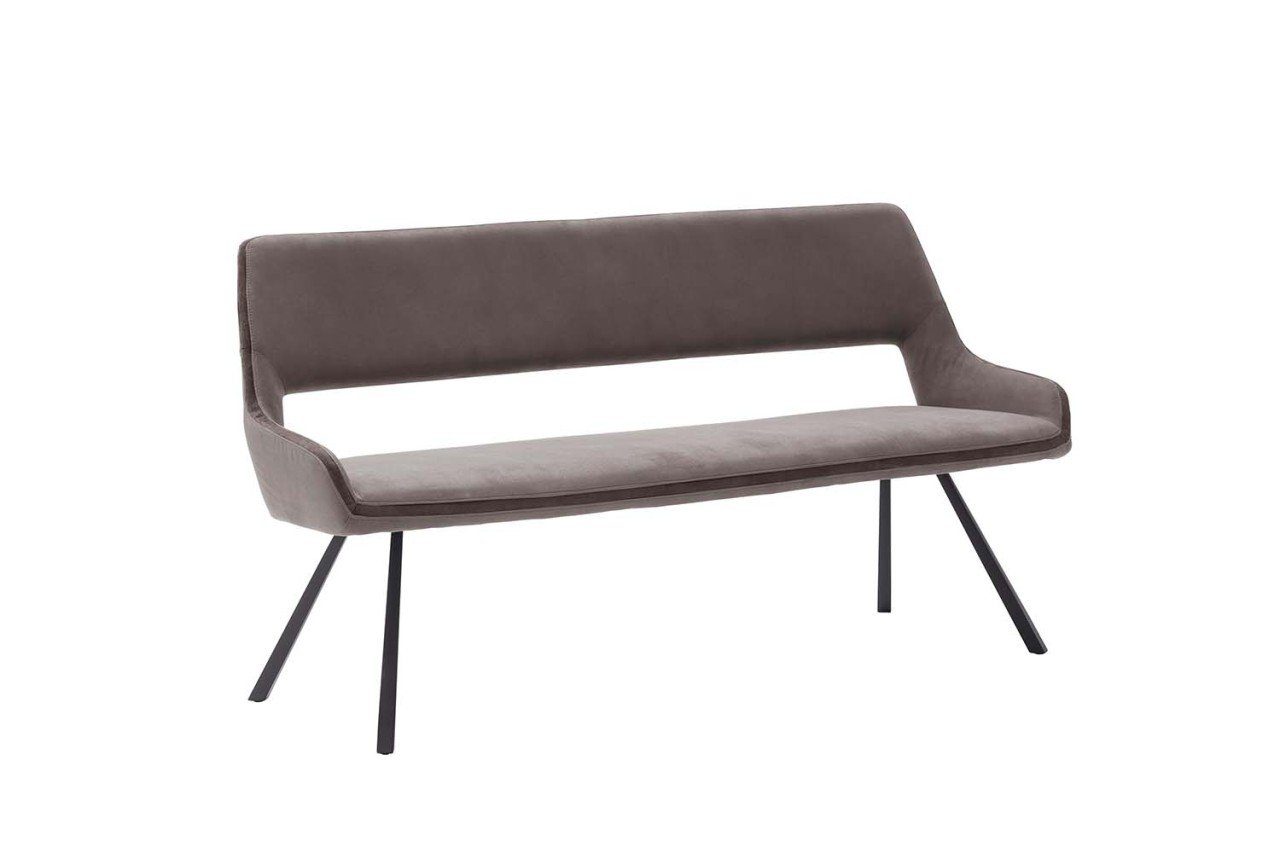 280 155 bis 50 cm, Bayonne, MCA furniture kg Sitzhöhe cm-175 breite cm Sitzbank wahlweise belastbar,