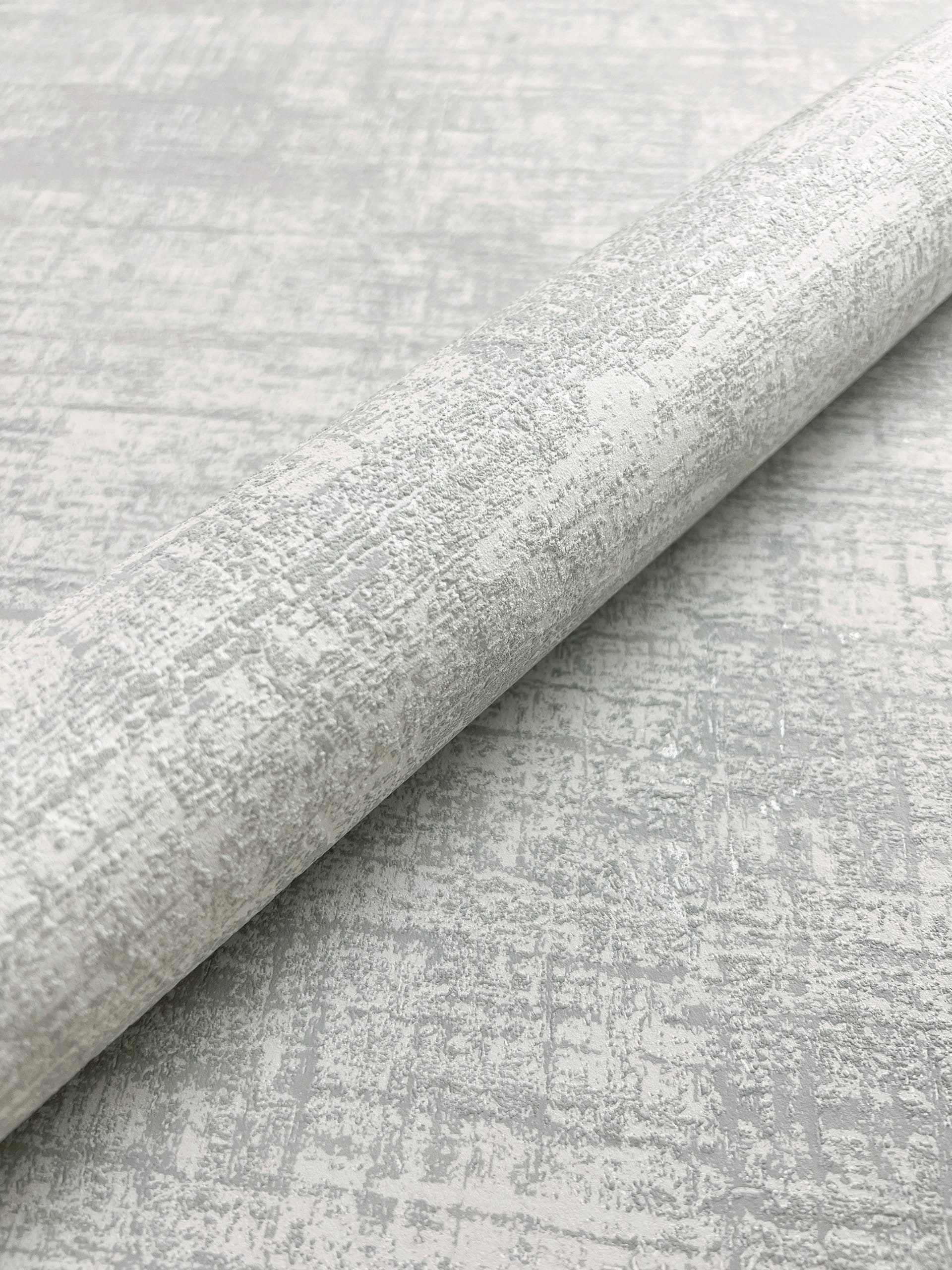 Newroom Vliestapete Bakary Grey Tapete Mustertapete Used-Look,Beton,Metalli günstig online kaufen