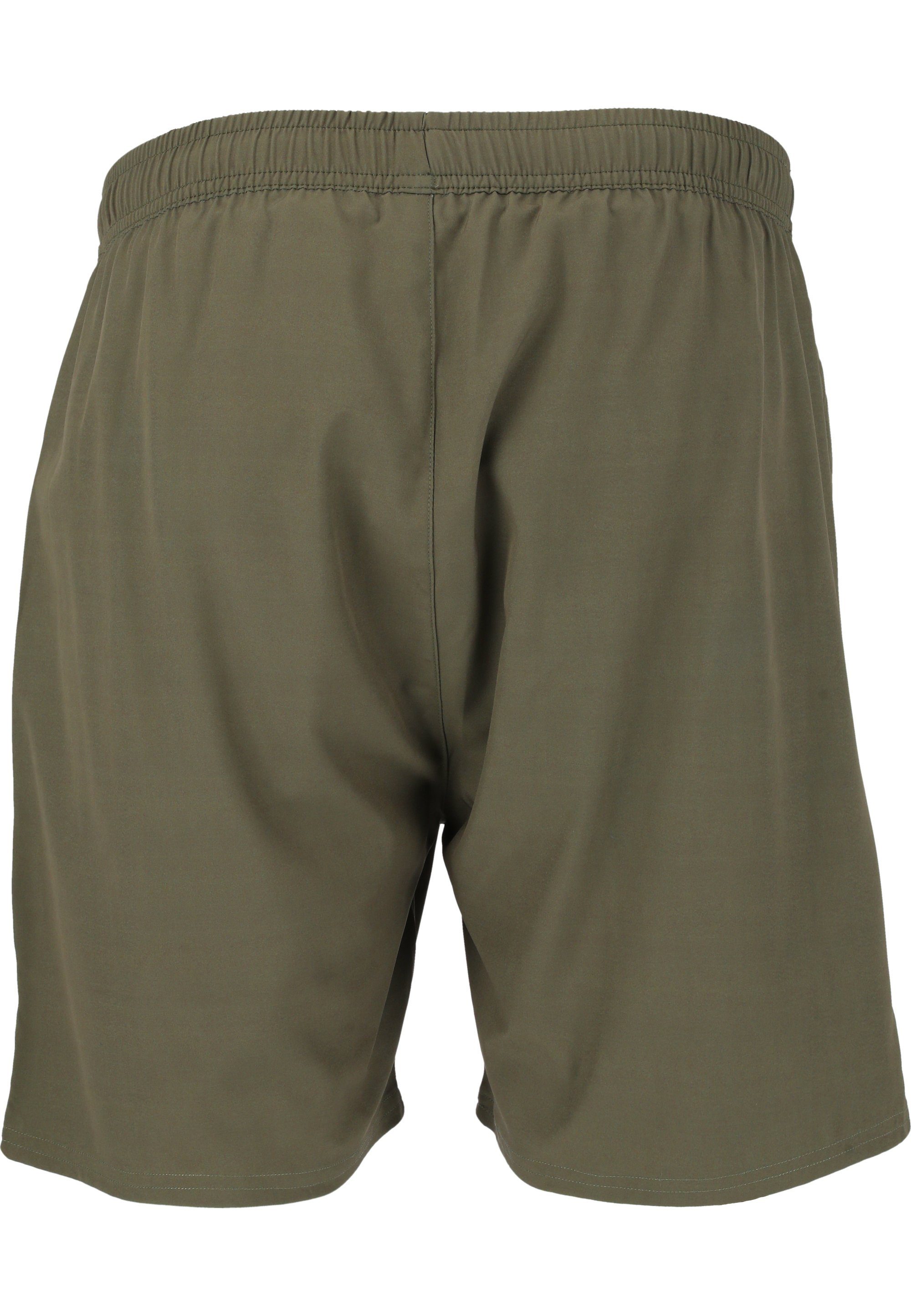 ENDURANCE Shorts 2-in-1-Design Stretch-Funktion Im Quick und Dry khaki mit Kros