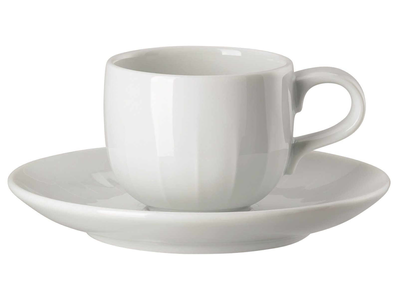 ARZBERG Espressotasse Joyn Weiss Espressotasse 2tlg., Porzellan