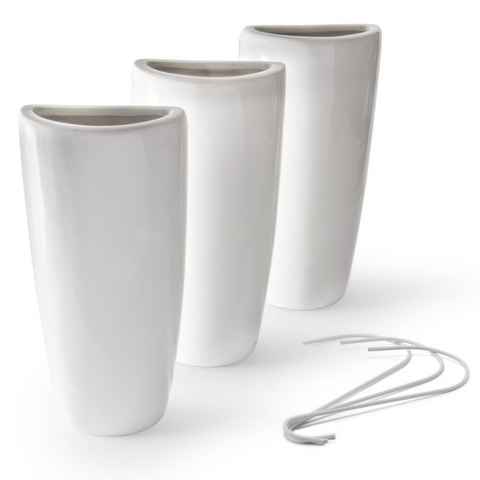 Ligano Luftbefeuchter für Heizkörper 3er Set, Keramik Wasserverdunster für die Heizung, 0,30 l Wassertank, Hohe Keramik-Qualität und sichere Versandverpackung