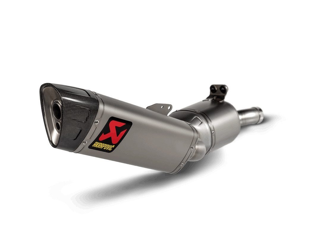 AKRAPOVIC Auspuff-Flexrohr Slip-On Line Titanium Endschalldämpfer