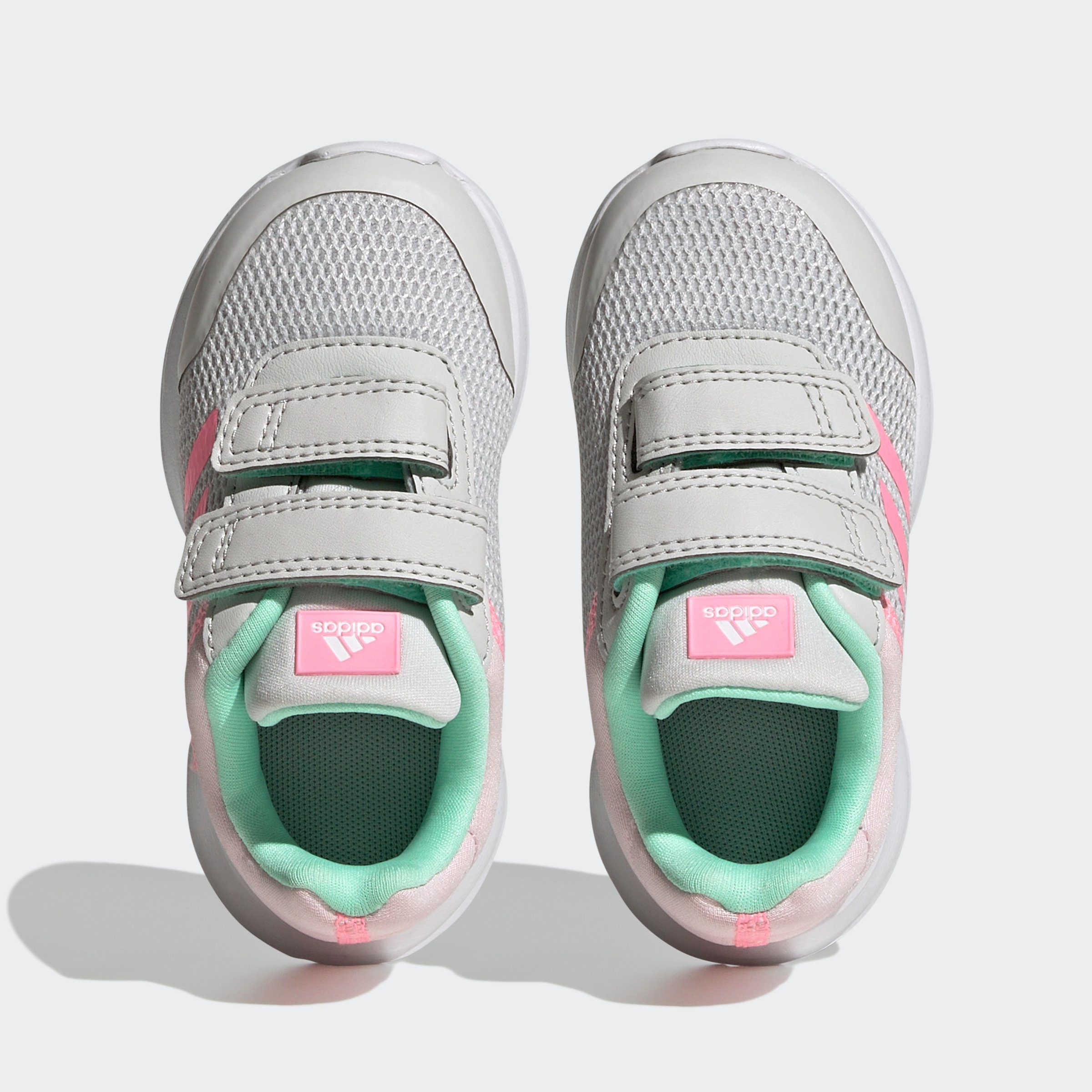 adidas Sportswear Klettverschluss grau-rosa RUN Sneaker TENSAUR mit