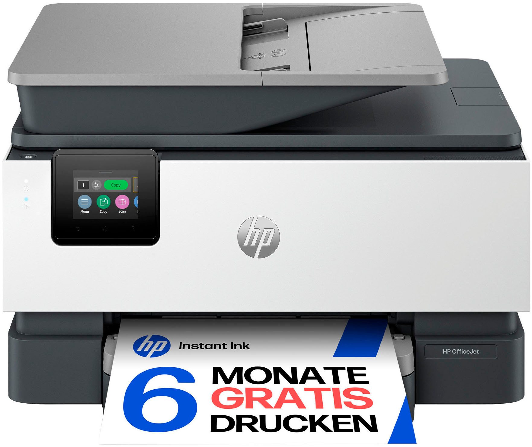 HP OfficeJet Pro 9120e Multifunktionsdrucker, (WLAN (Wi-Fi), Bluetooth, LAN (Ethernet), 6 Probemonate HP Instant Ink erhalten bis 31.07.2026)