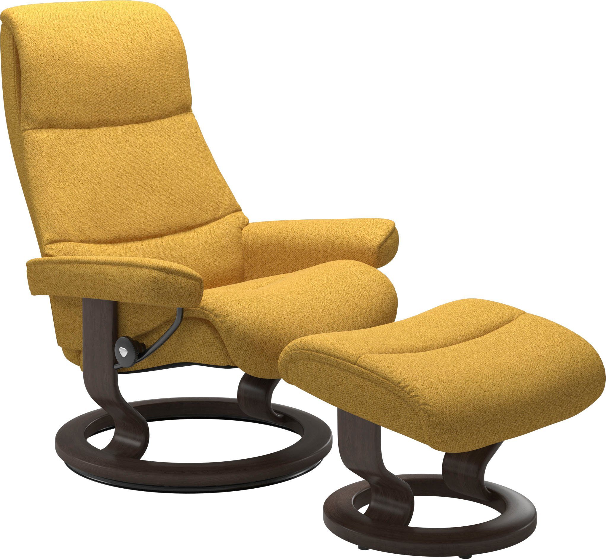 Stressless® Relaxsessel View, mit Classic Base, Größe L,Gestell Wenge | Funktionssessel