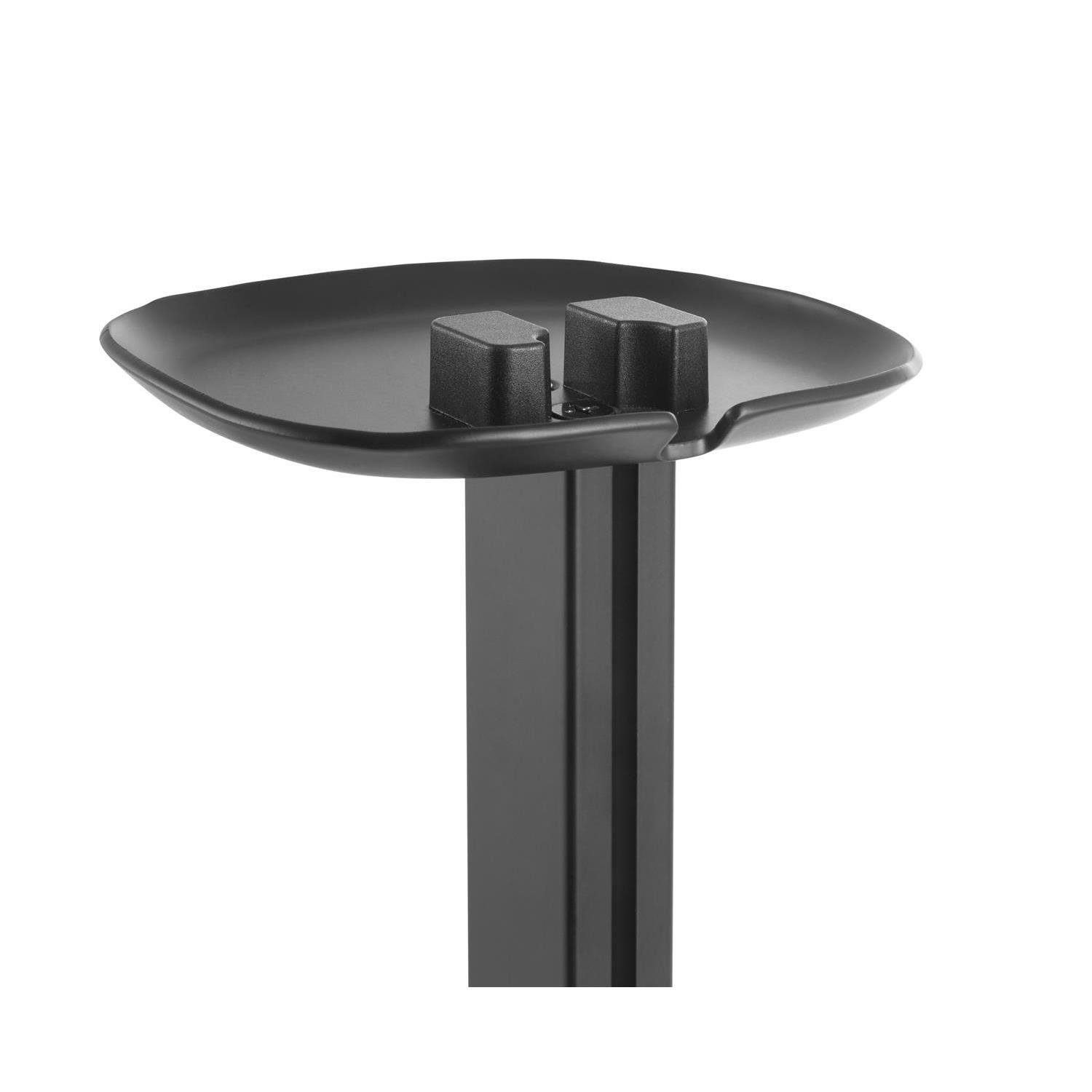 Maclean Lautsprecherständer MC-896 für Sonos One & One SL – Höhenverstellbar 70–127 cm, (Basisabmessungen: 296x230mm, Kabelmanagement)
