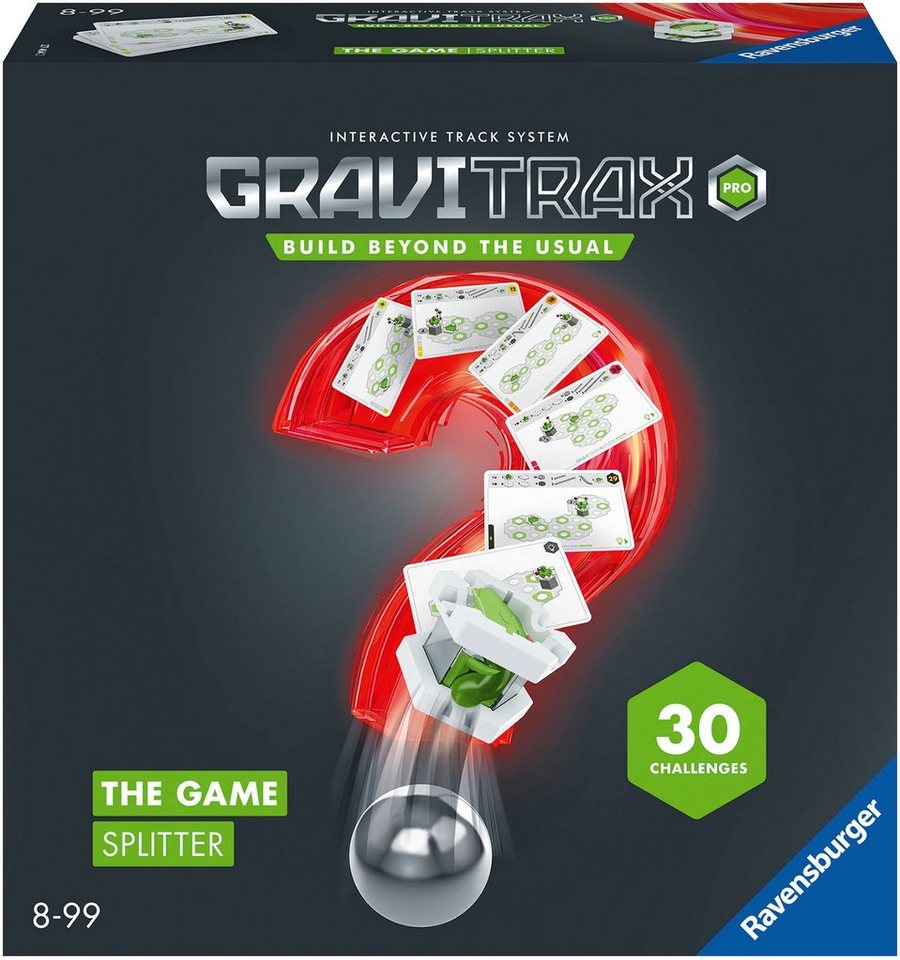 Ravensburger Kugelbahn-Bausatz GraviTrax® PRO The Game Splitter, Made in  Europe, FSC® - schützt Wald - weltweit, Zubehör für die Gravi Trax®  Kugelbahn »GraviTrax® PRO The Game Splitter«