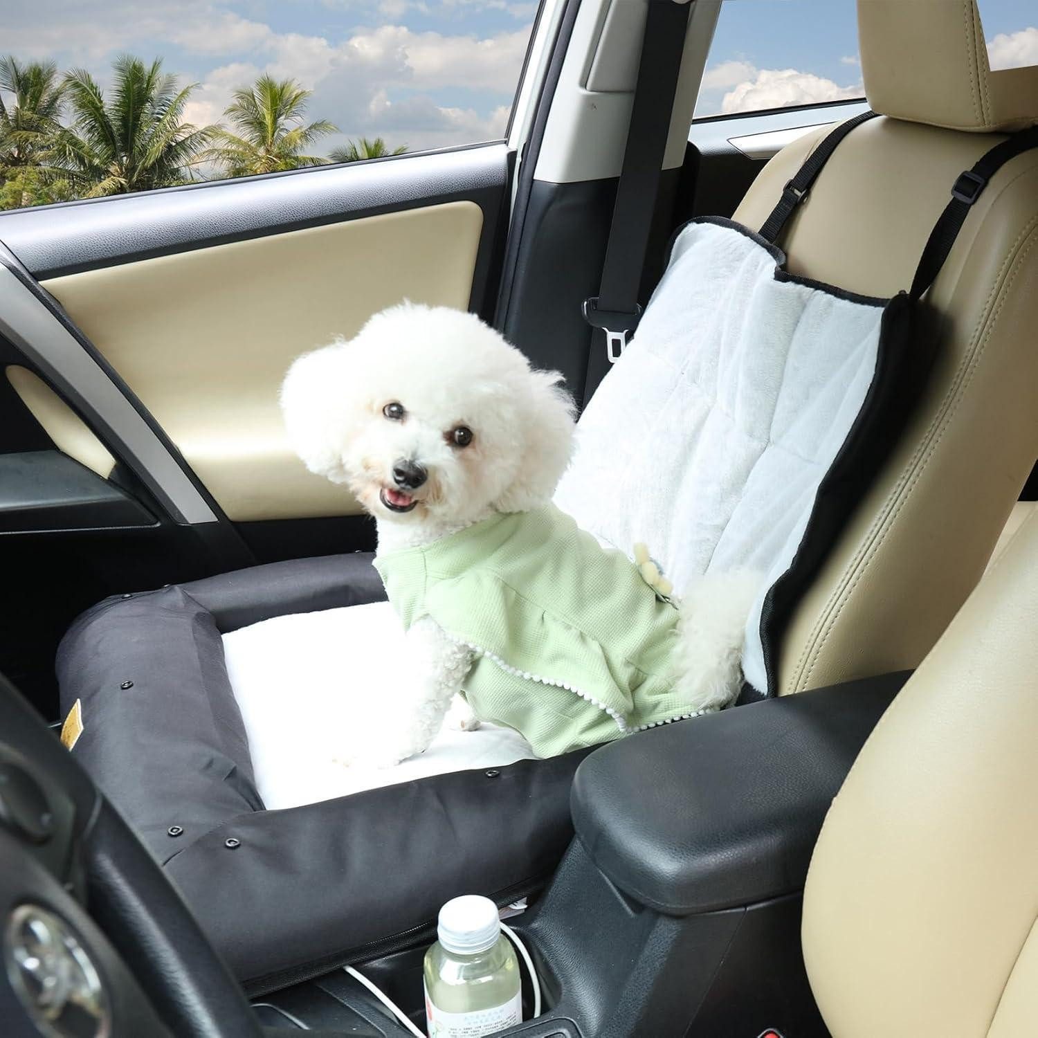 LuxusKollektion Hunde-Autositz Hundeautositz Beifahrersitz wasserdicht rutschfest M: 66x55x49 cm
