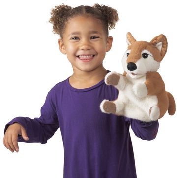 Folkmanis Handpuppen Handpuppe Folkmanis Handpuppe Japanischer Hund / Shibu Inu Puppy 25 cm 3199 (Packung)