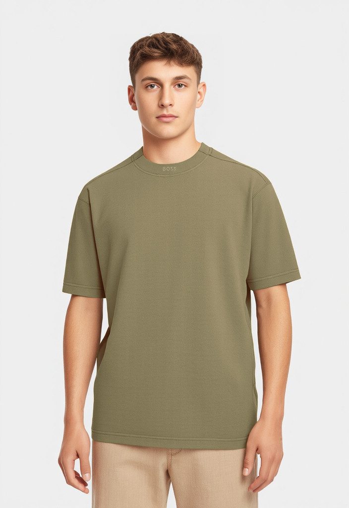 BOSS ORANGE T-Shirt Te Dye mit Rundhalsausschnitt günstig online kaufen