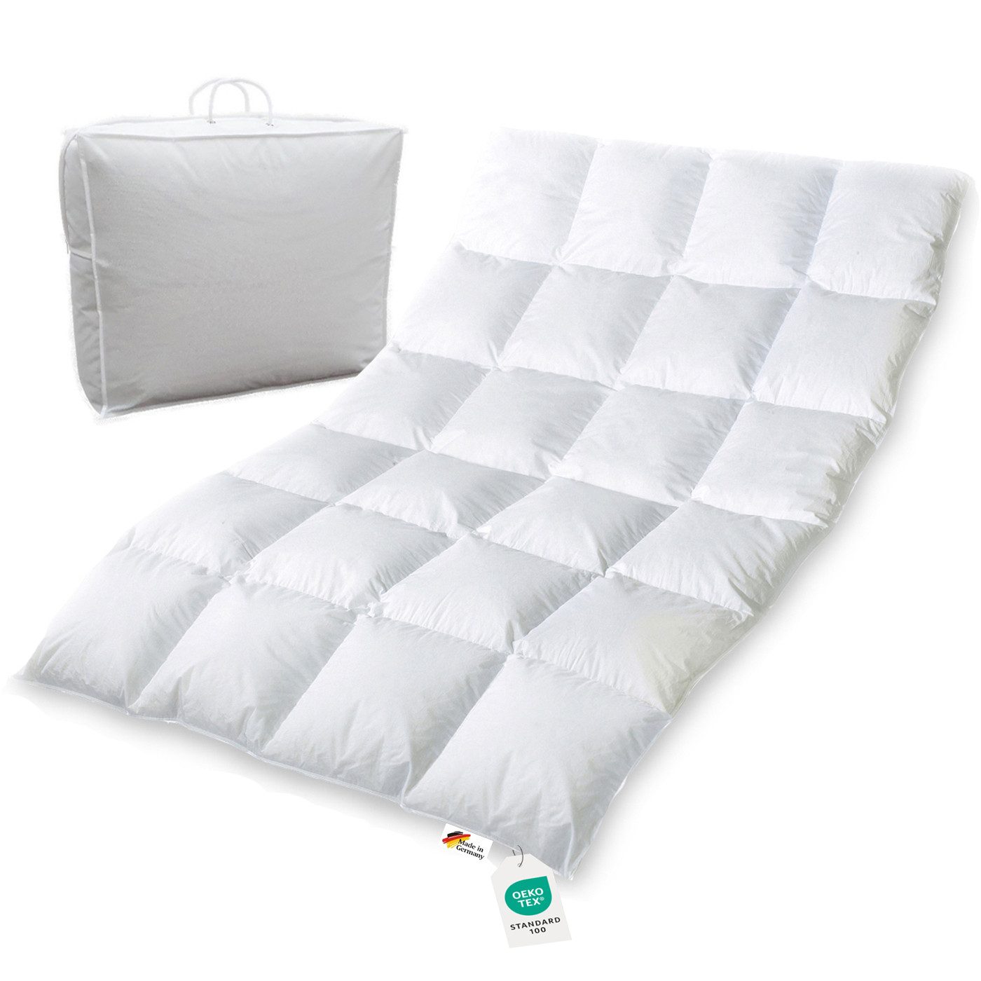 Bettenhaus Breuer Federbettdecke 1600g neue sibirische günstig online kaufen