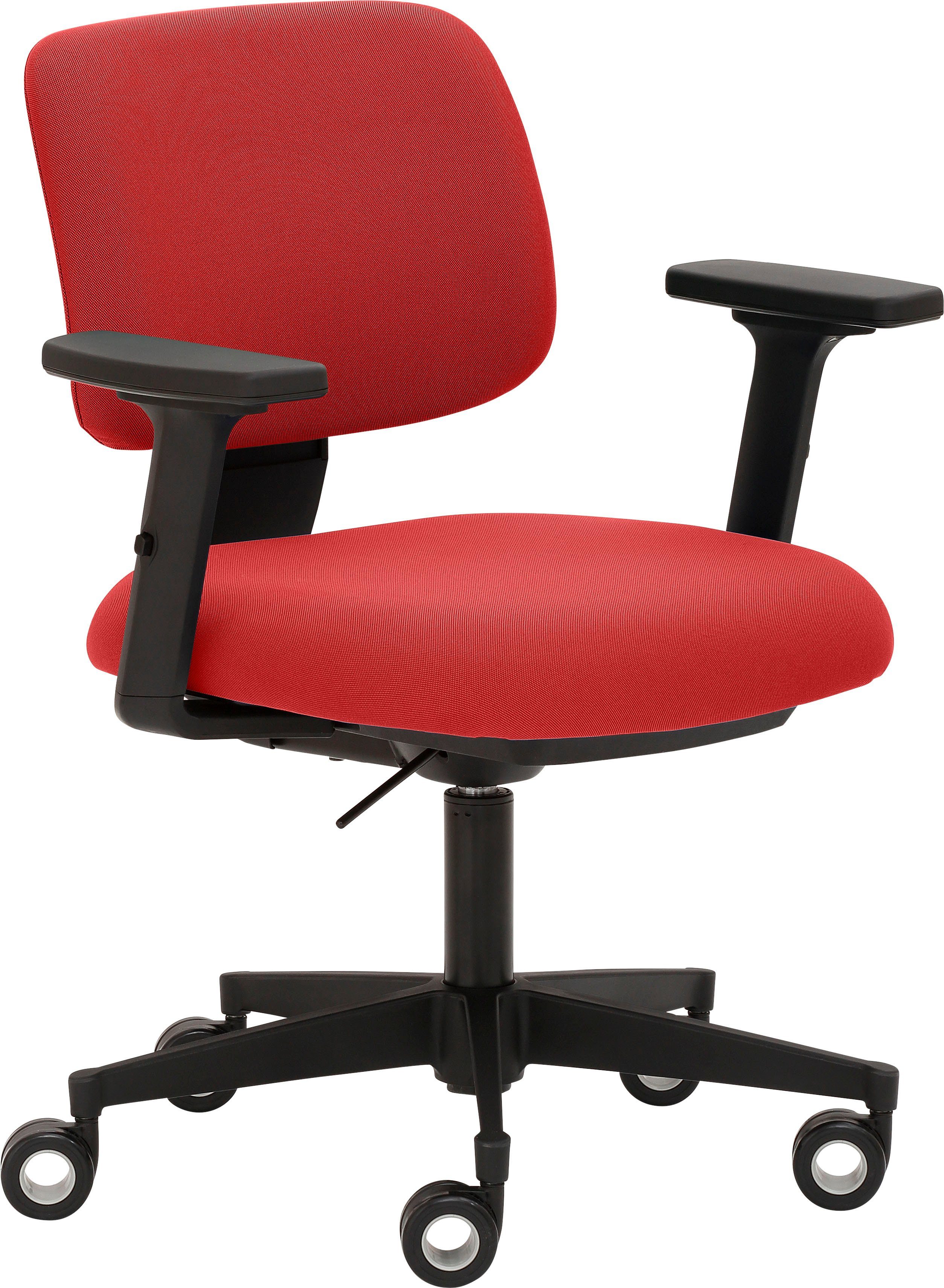 Mayer Sitzmöbel Bürostuhl myMUSIC (1 St), Dynamisches Sitzen Kirschrot | Kirschrot