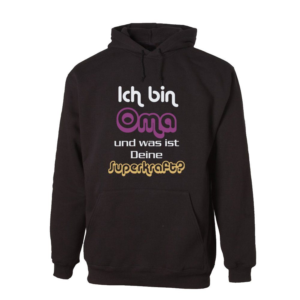 Hoodie Ich bin Oma und was ist Deine Superkraft?