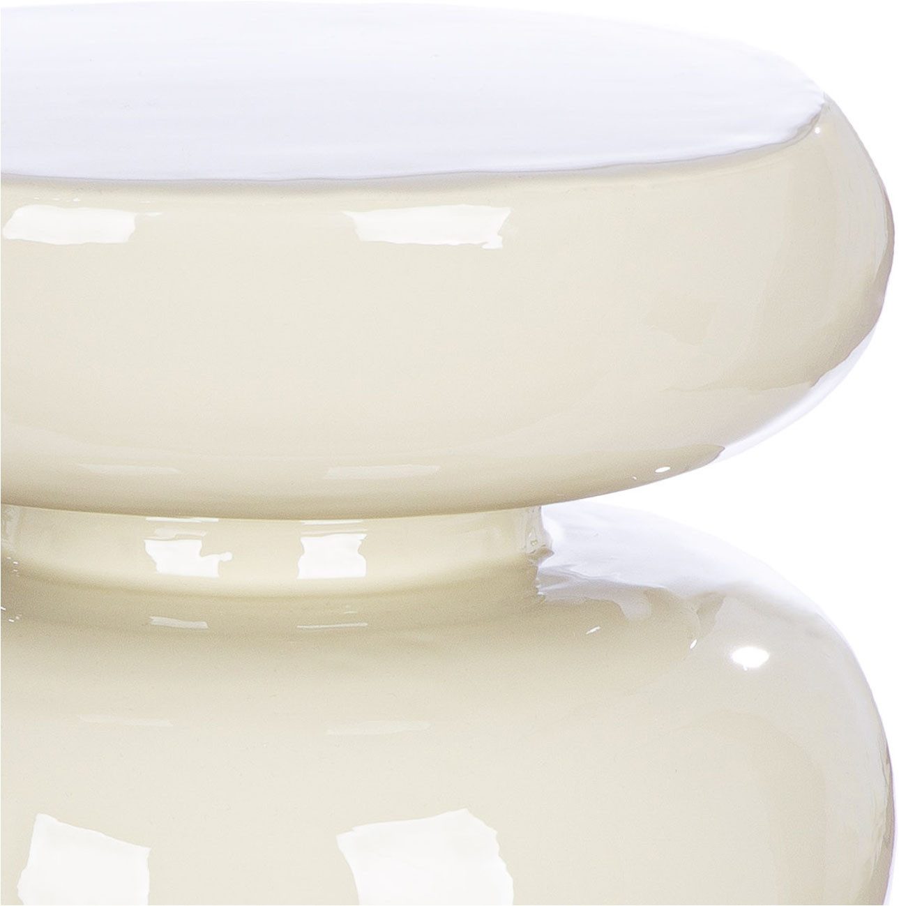 GILDE Beistelltisch Säule-Beistelltisch Lille