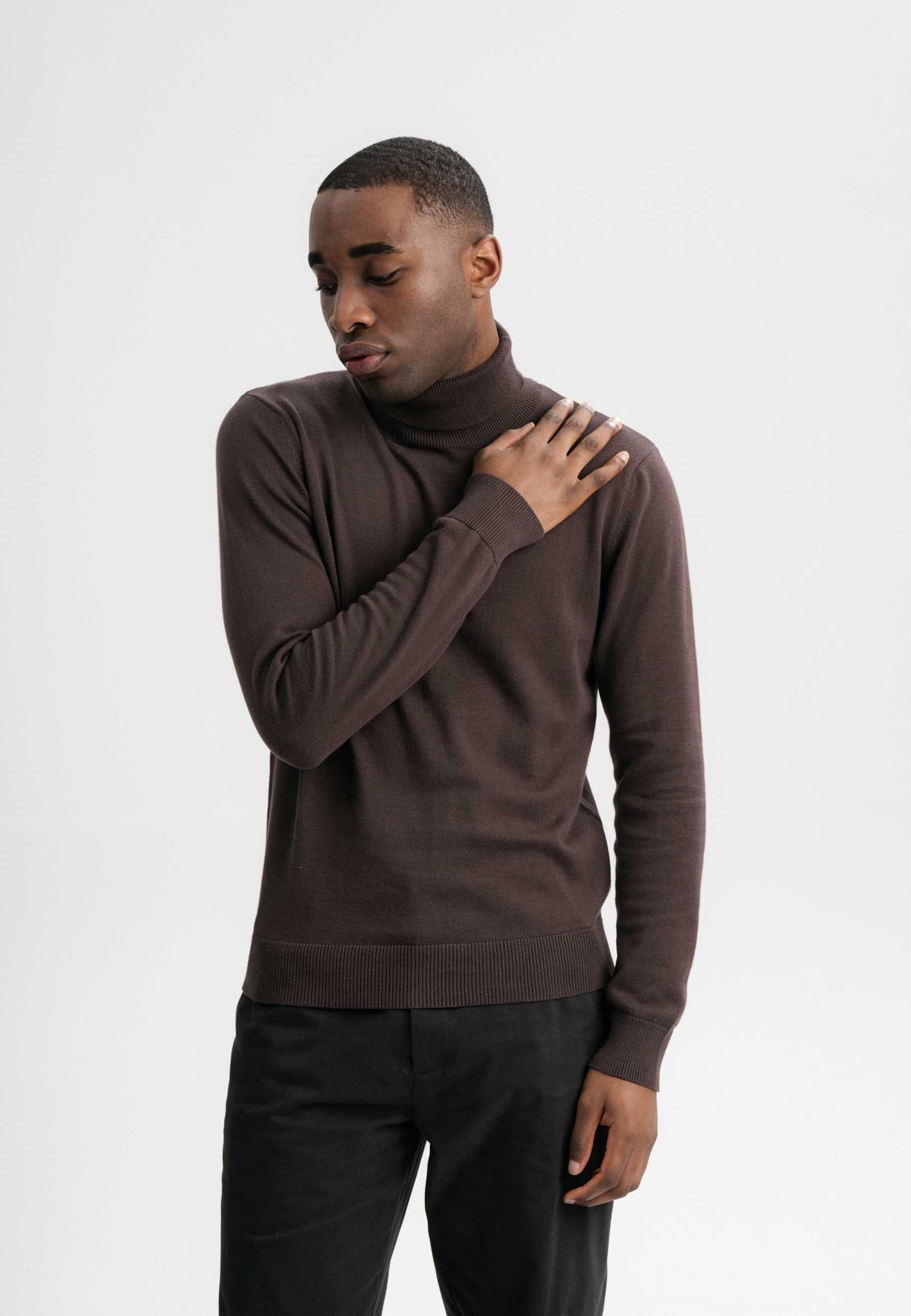 MELA Rollkragenpullover Herren Feinstrick Rollkragenpullover KANJA günstig online kaufen