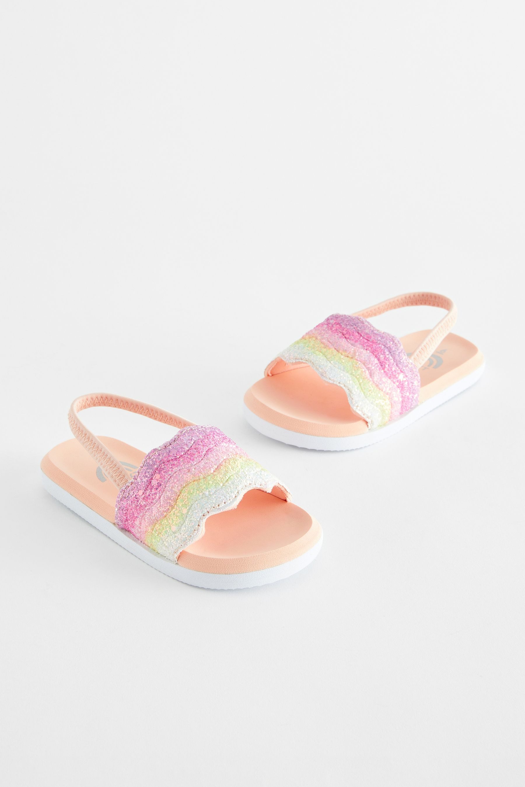 Next Slipper mit Regenbogenmotiv Pantolette (1-tlg) günstig online kaufen