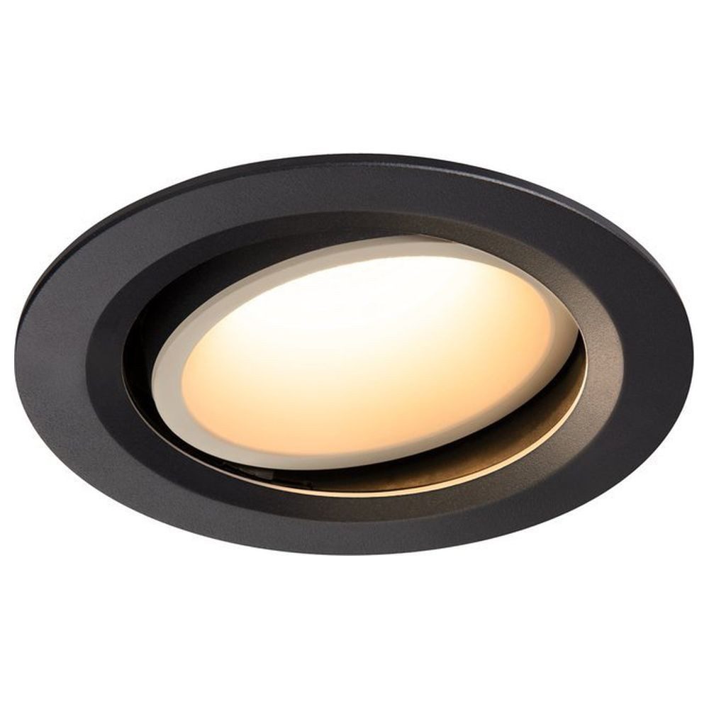 SLV Einbauleuchte LED Einbaustrahler Numinos in Schwarz und Weiß 25,41W 2300lm 3000K, LED