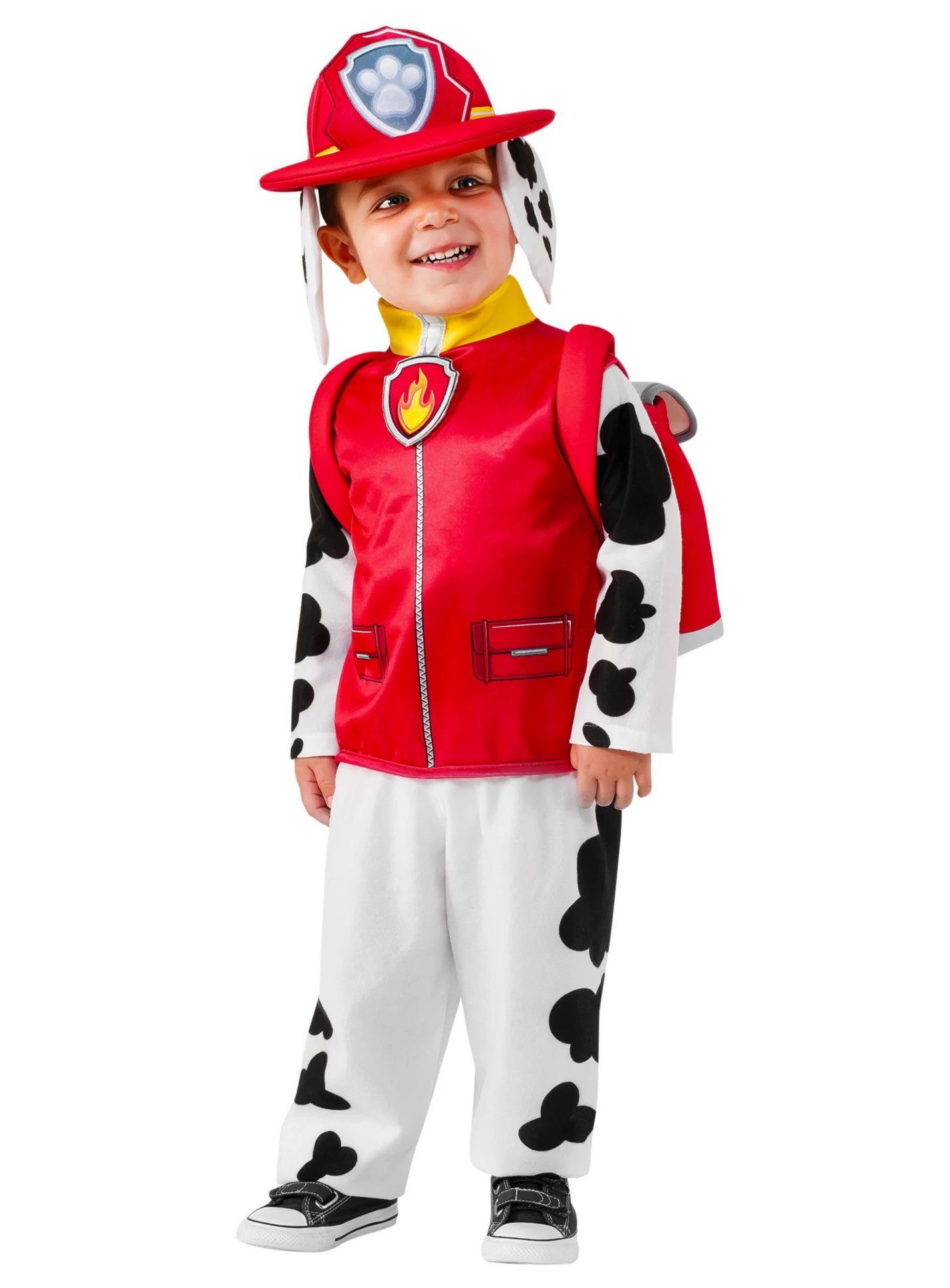 Metamorph Kostüm PawPatrol Marshall Karneval Faschingskostüm Kinder, Der tollpatschige Feuerwehrhund als süßes Kinderkostüm