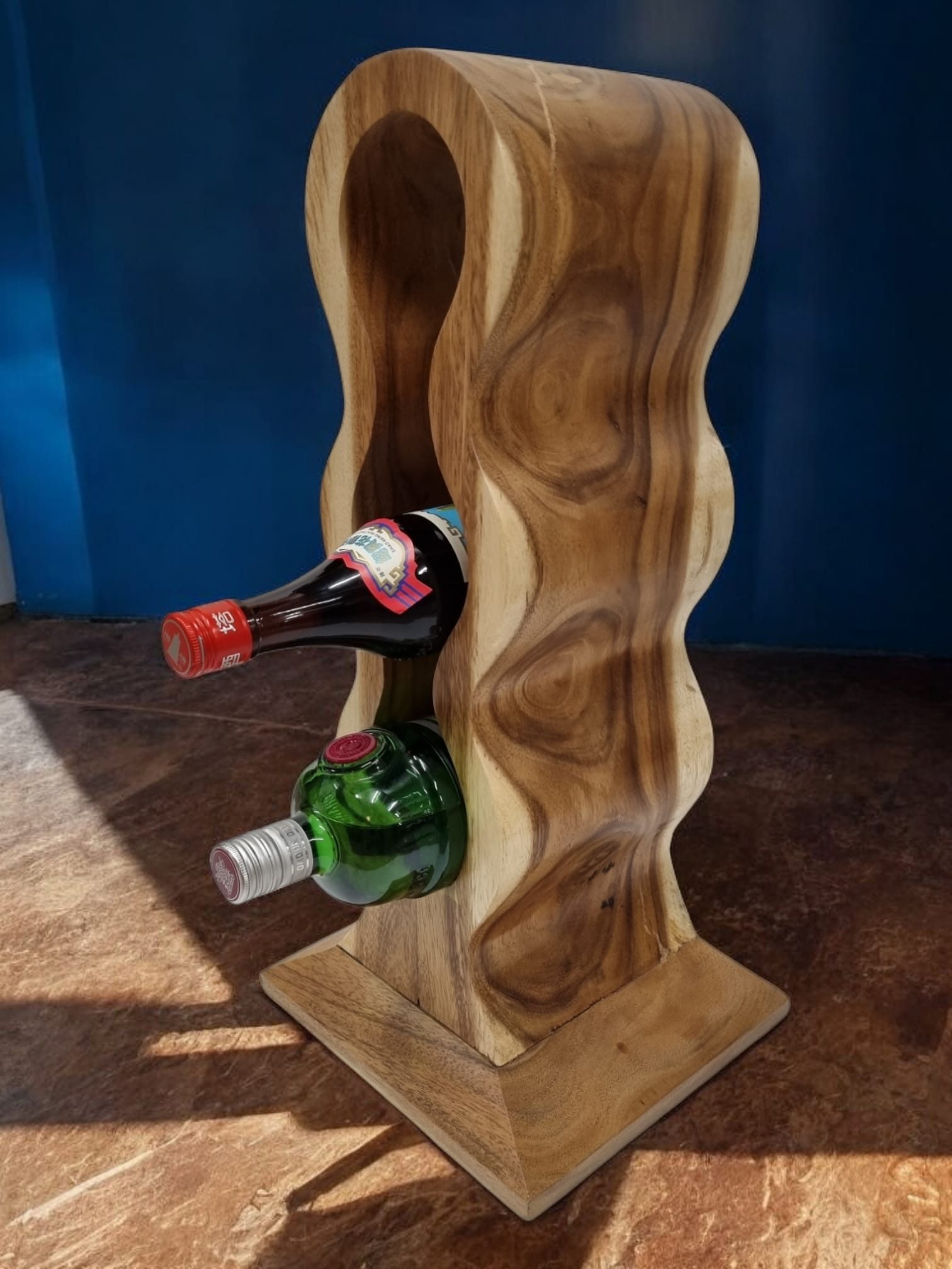 Weinregal Suar Holz Weinregal