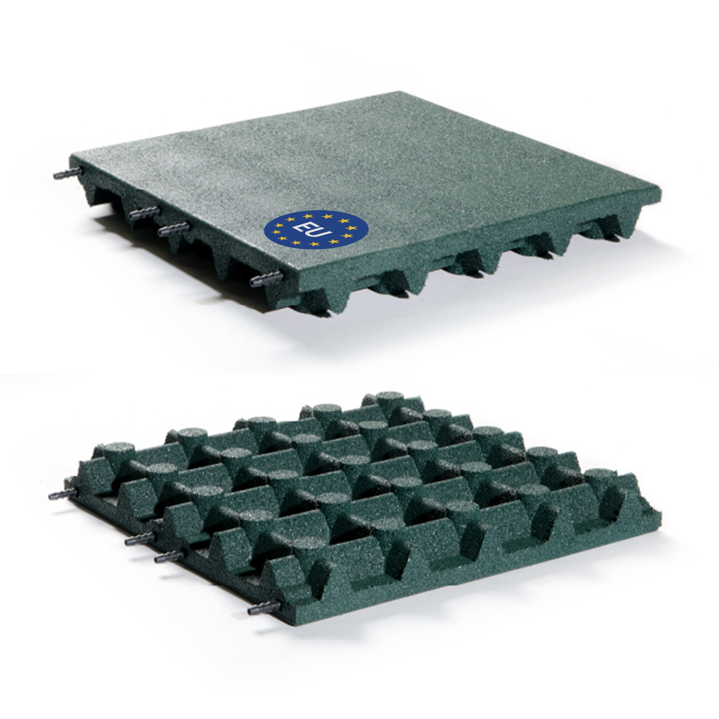 Gartenpirat Gummimatte Fallschutzmatte 50x50 cm Gummimatte günstig online kaufen