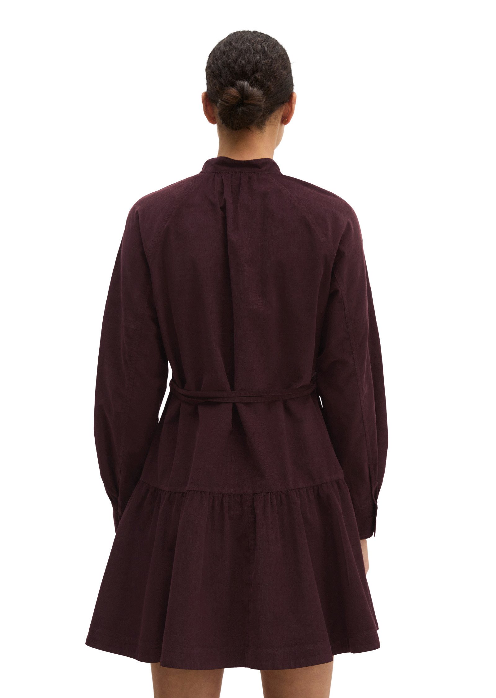 Marc O'Polo Minikleid in samtiger Cord-Qualität