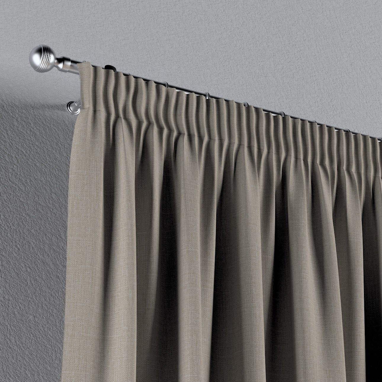 cm, Vorhang 300 Kräuselband mit cm, Dekoria Blackout beige Vorhang 60x100