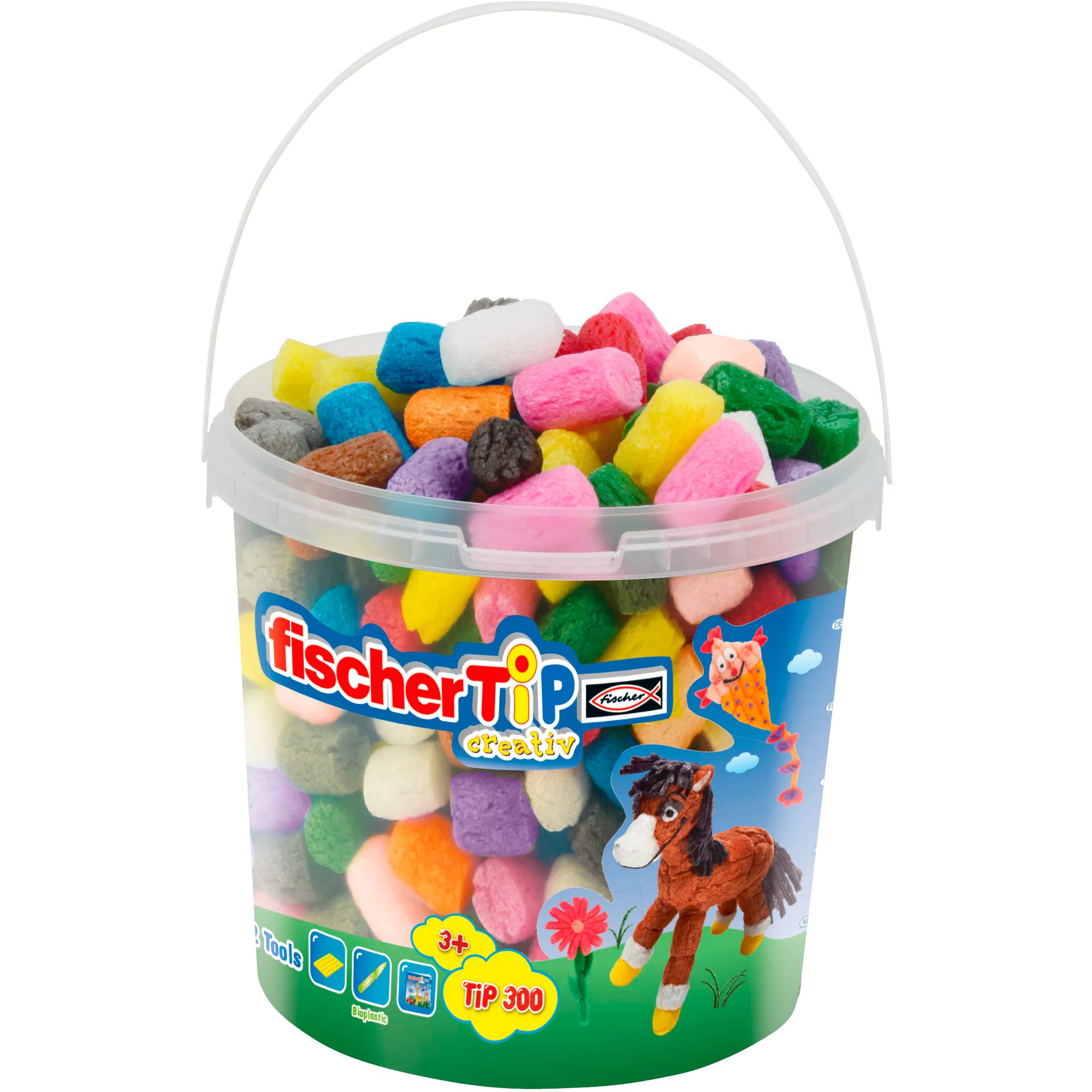fischertechnik fischer fischerTiP 300, Bastelmaterial Spielbausteine