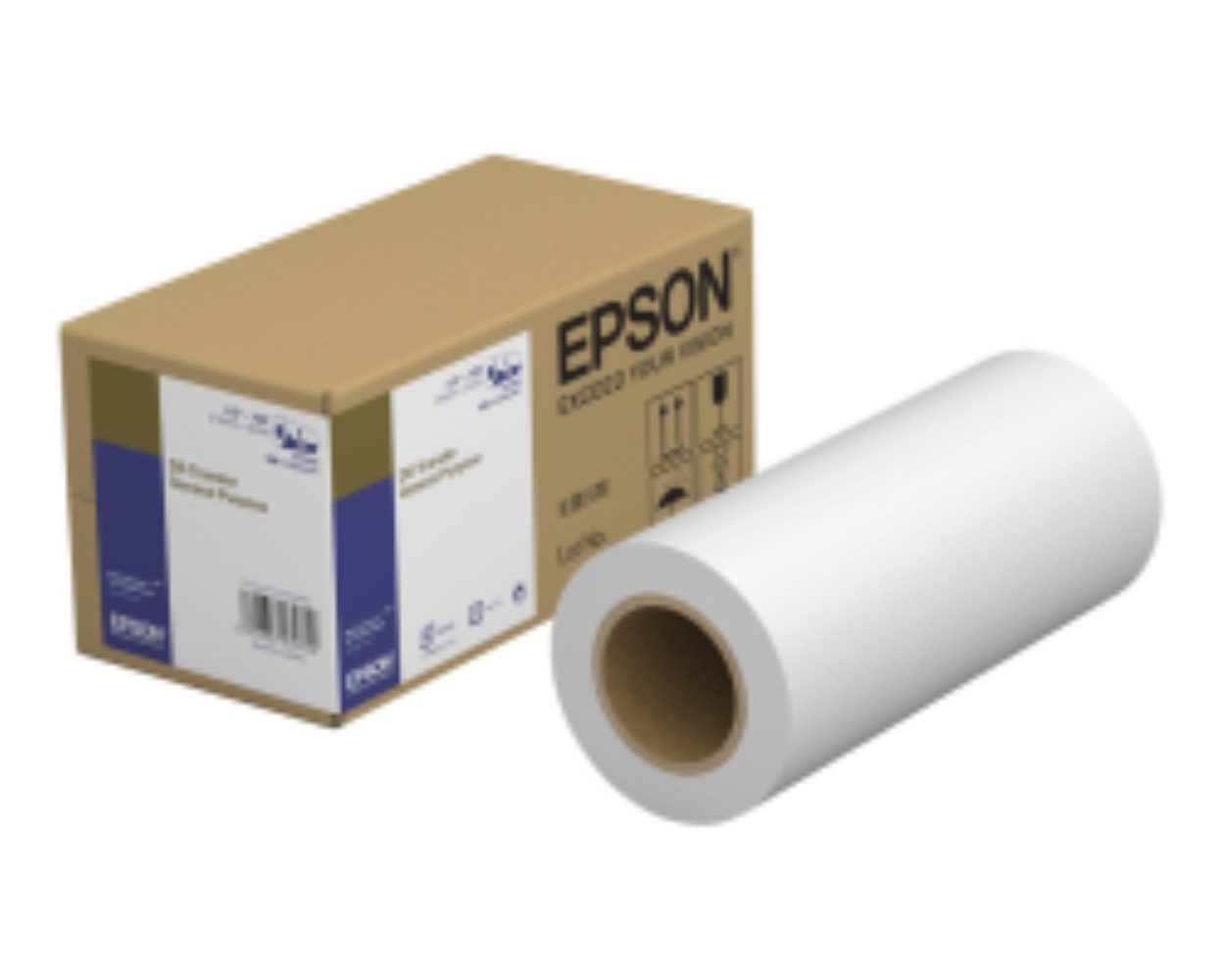 Epson Transparentpapier DS Transfer General Purpose 210 mm x 30,5 m für SC-F500 SC-F501, Zwischenträgerpapier