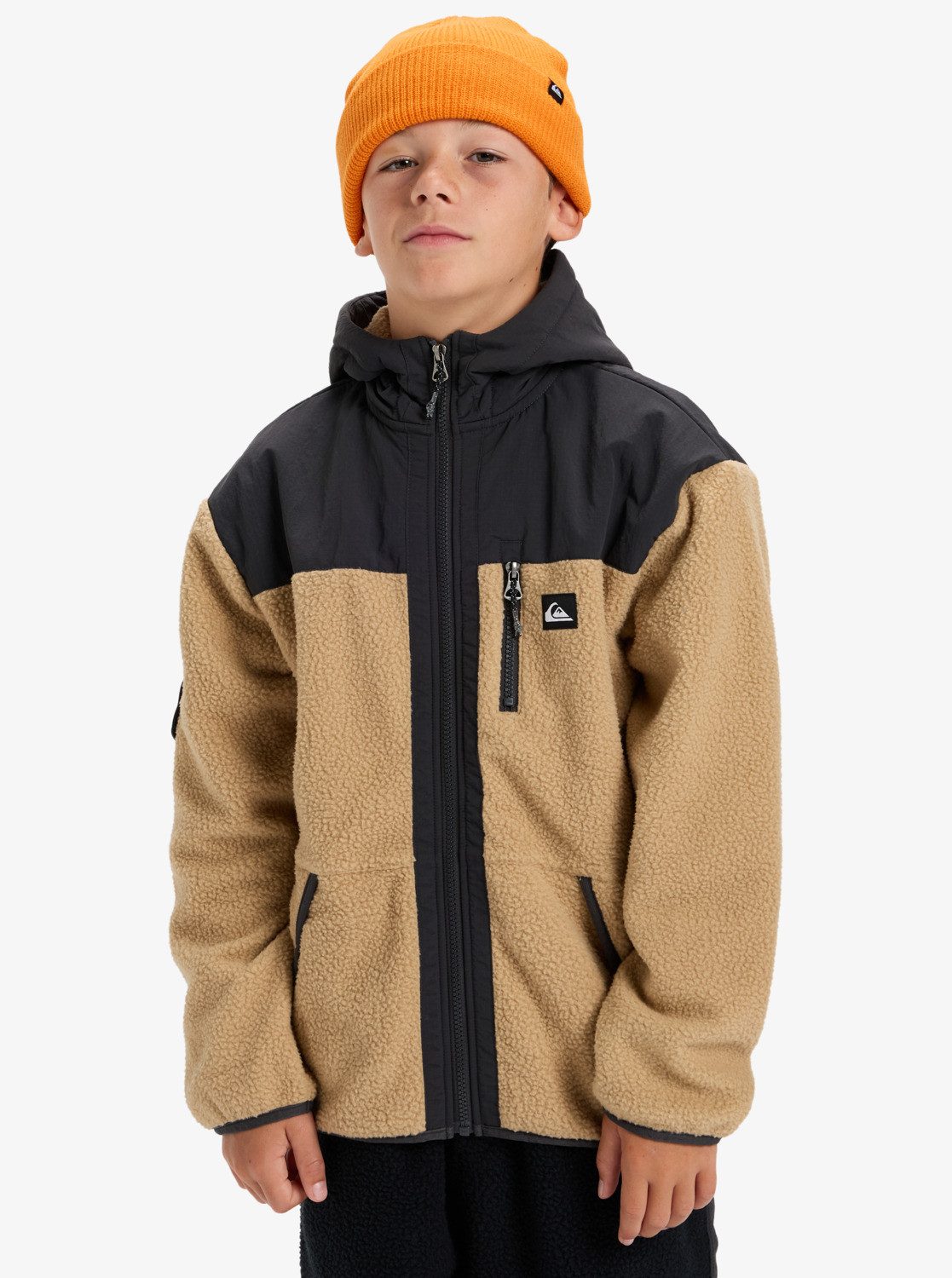 Quiksilver Fleecejacke BACK TO S SCHOOL YOUTH für Kinder und Jugendliche, aus Polyester, leichtes Material