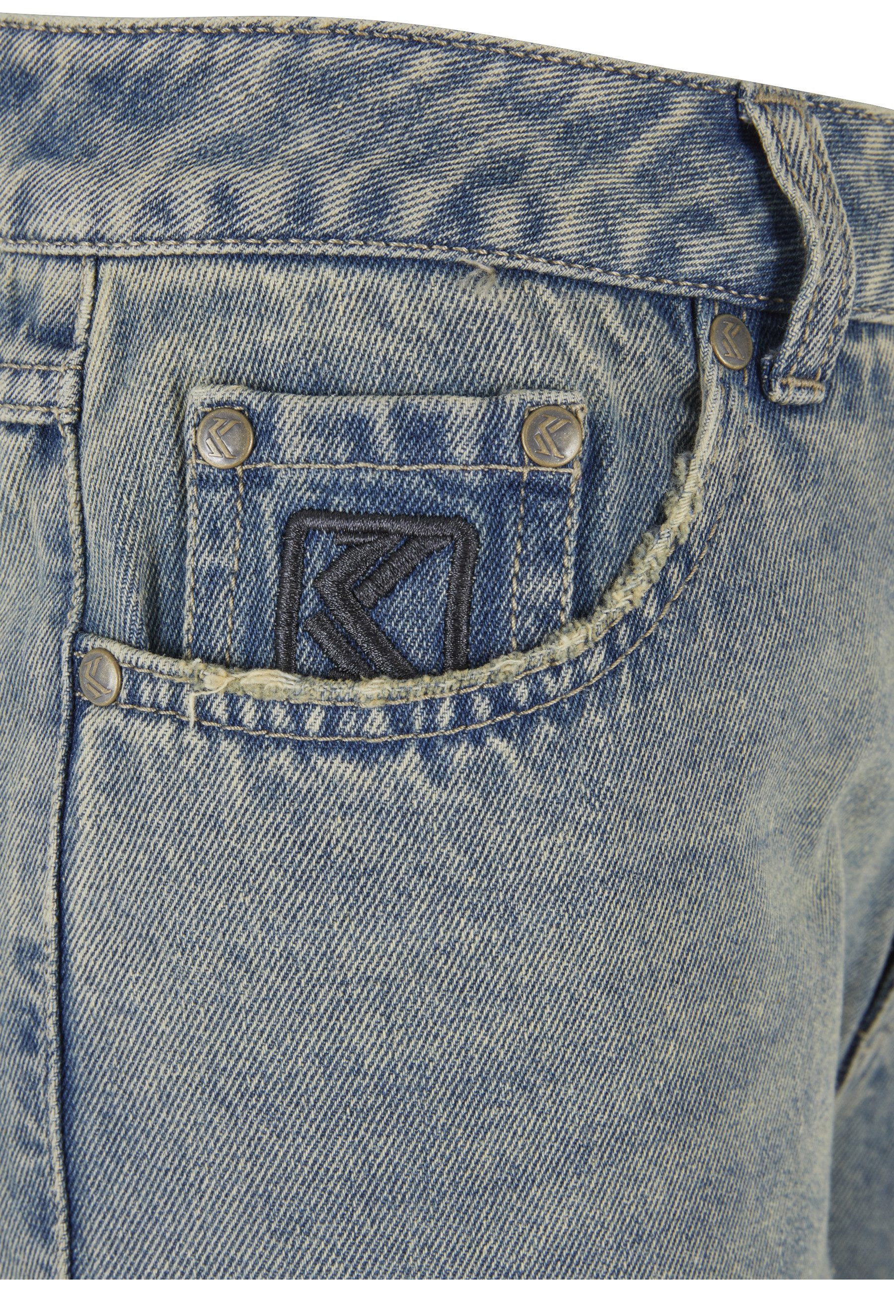 Karl Kani Bequeme Jeans Karl Kani Karl Kani Og Five Pocket Straight Leg Gradient Denim