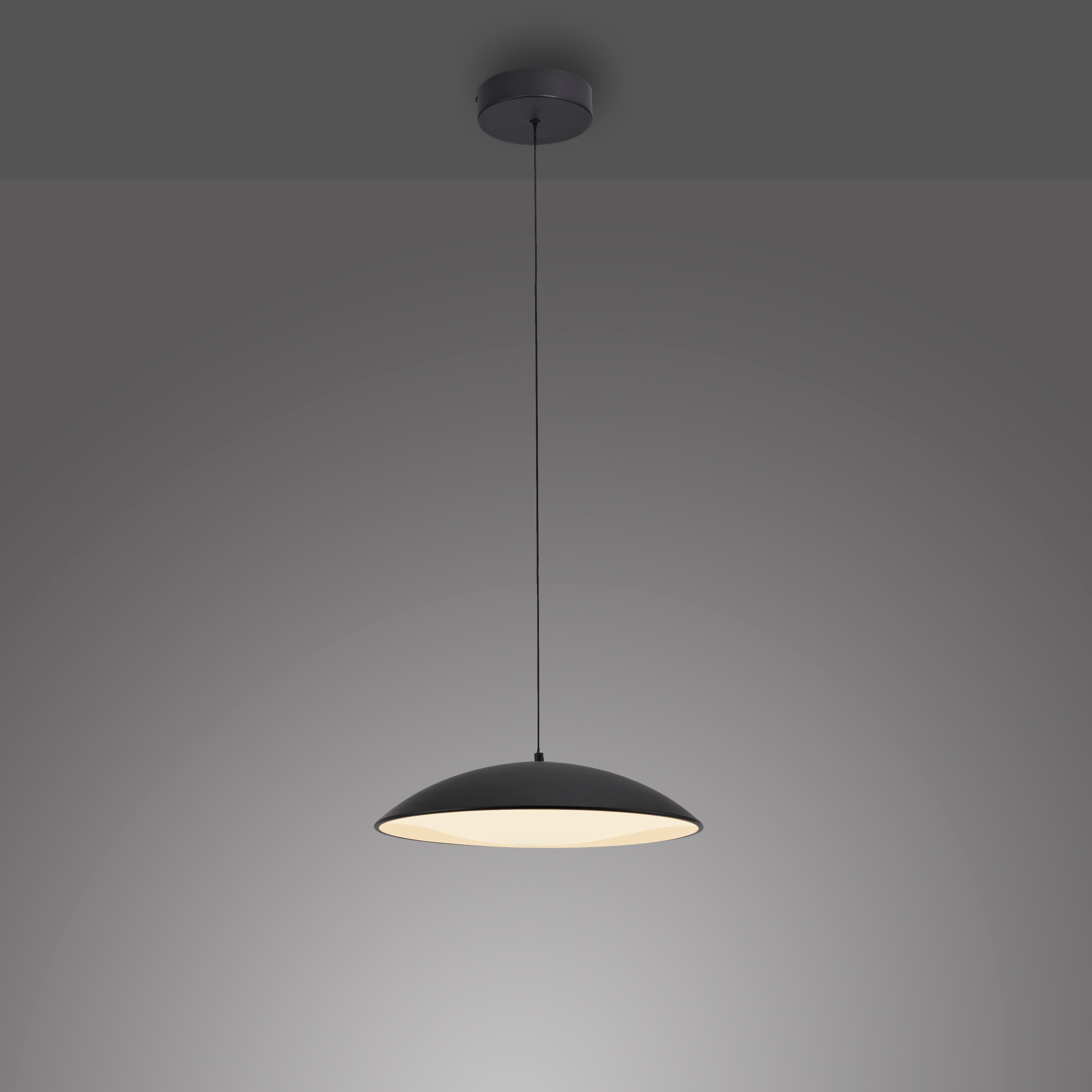 SCHÖNER WOHNEN-Kollektion LED Pendelleuchte LENTE, Memoryfunktion, LED fest integriert, Warmweiß, SCHÖNER WOHNEN Kollektion, Downlight – Bild 5 von 5